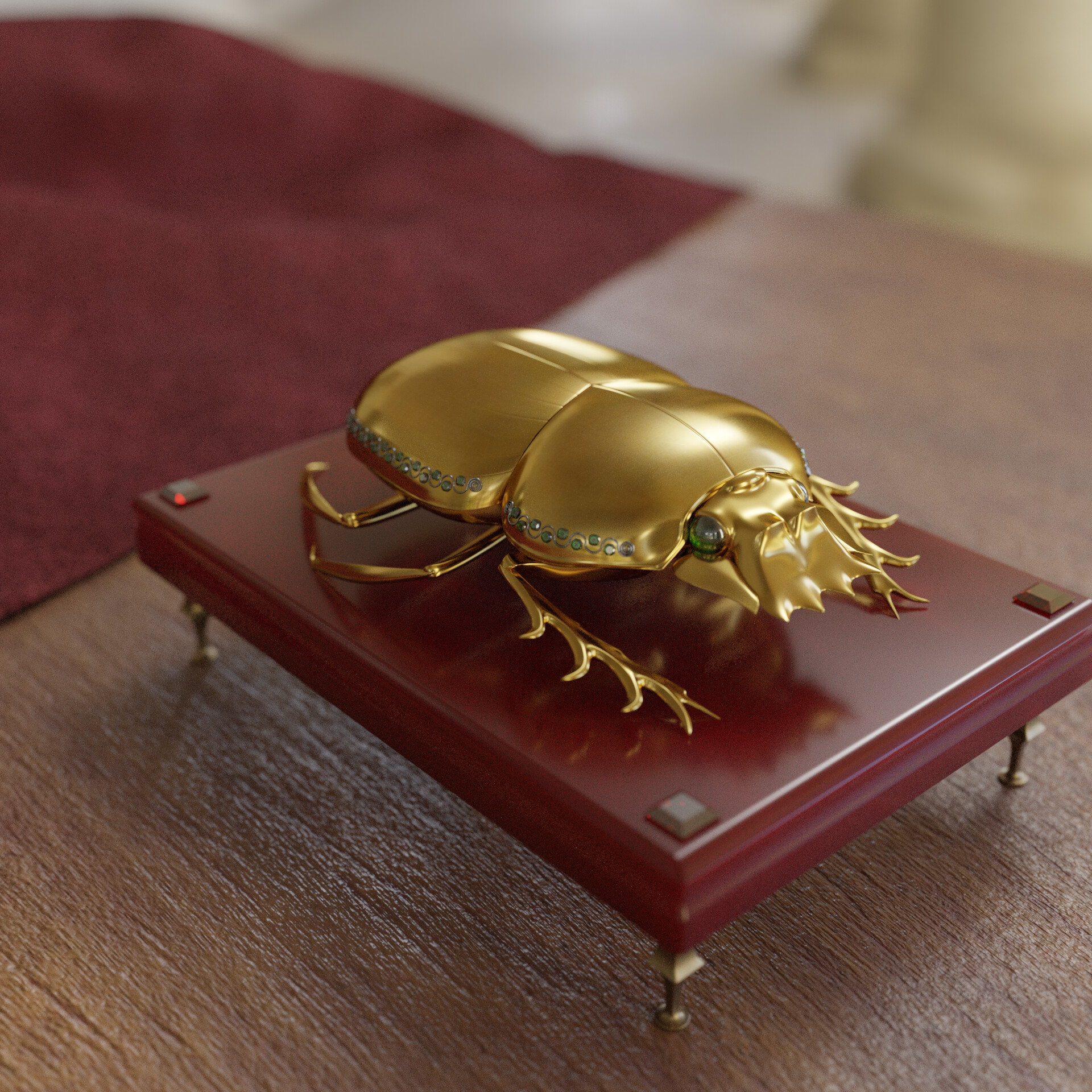 Golden Scarab Finished Projects Blender Artists Community   47d9a92f90d2d9ee317b61a65869ef00ef9ad9ac 