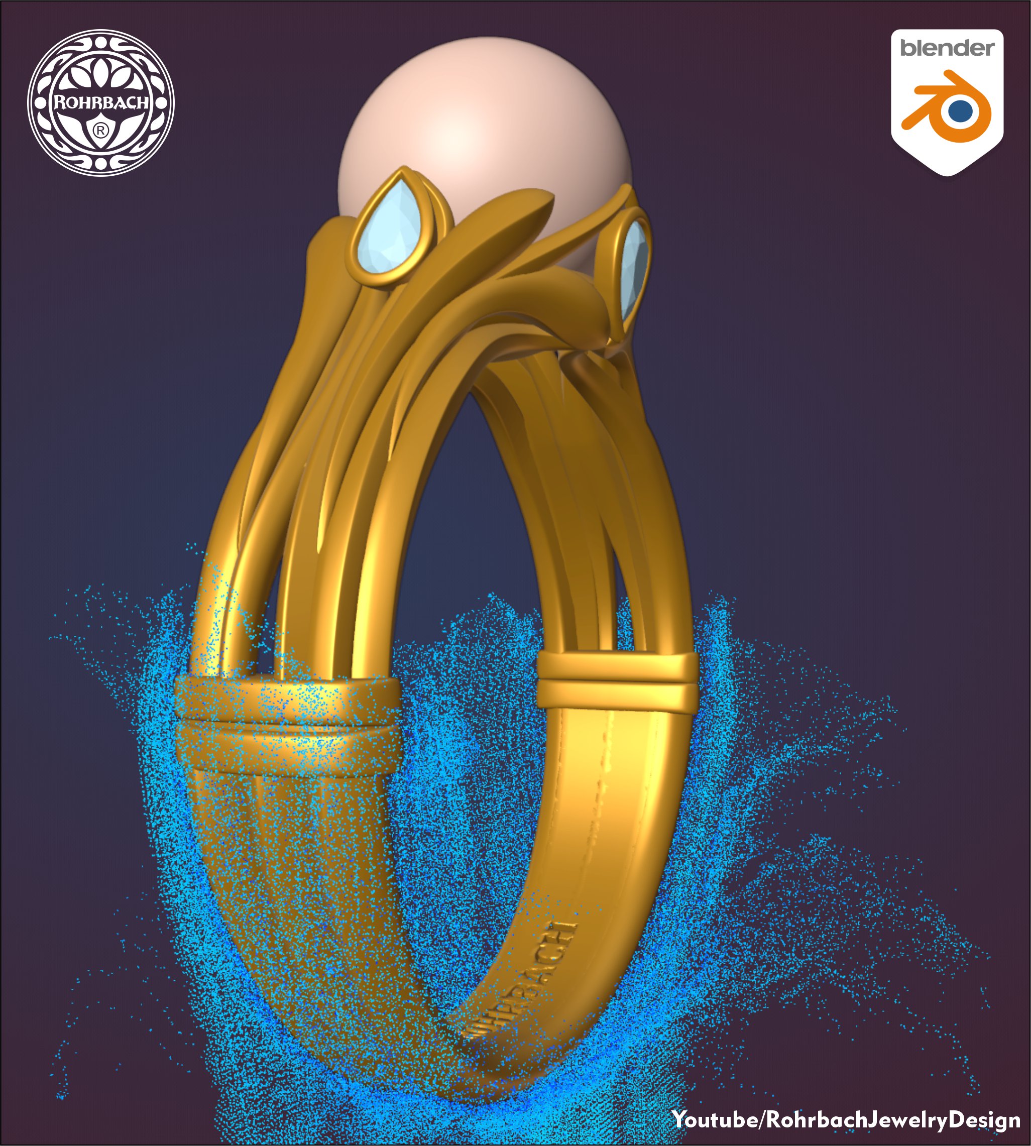 Pearl Ring - Finished Projects - Blender Artists Community