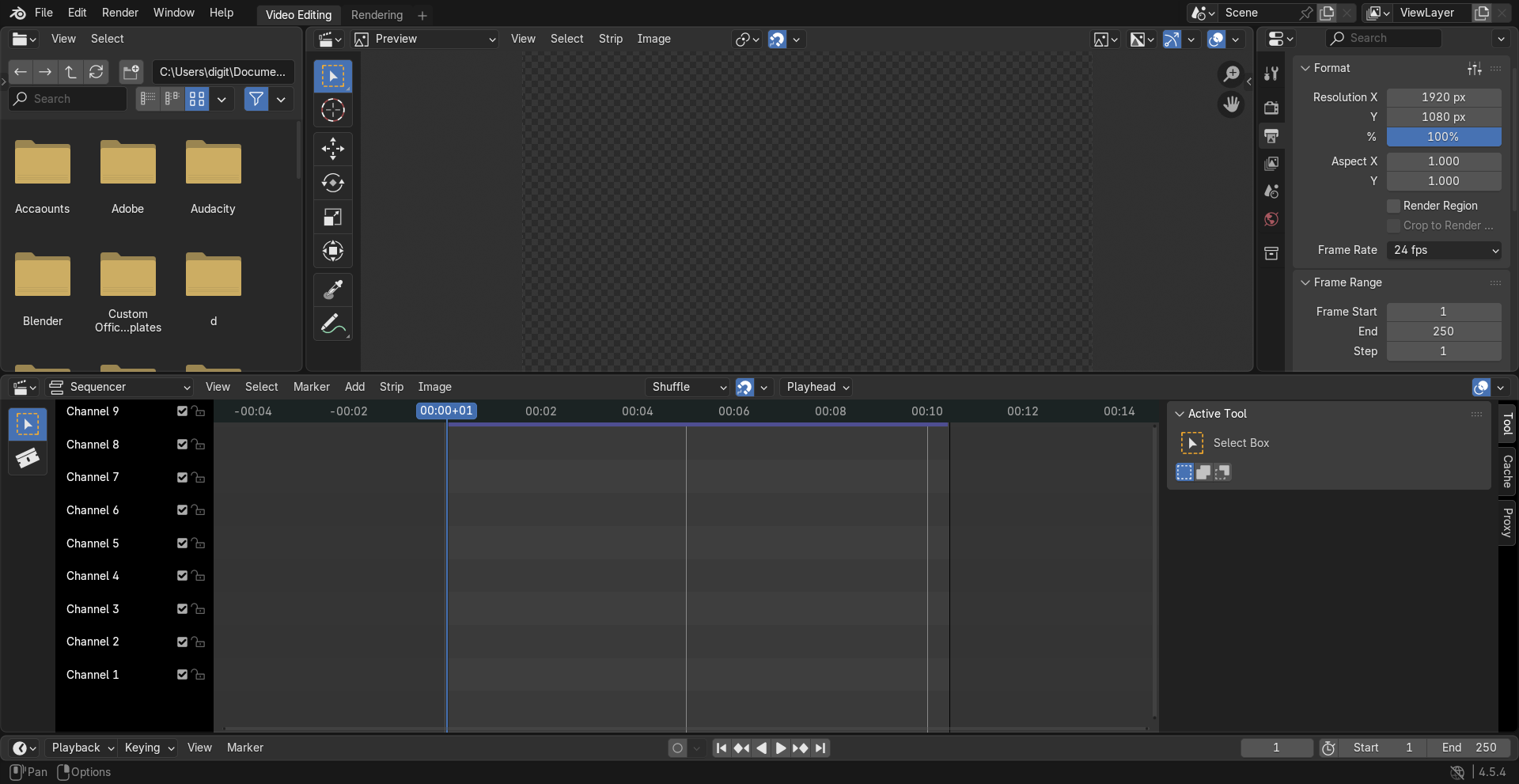 Video editor sequence not rendering - Compositing and Post Processing ...