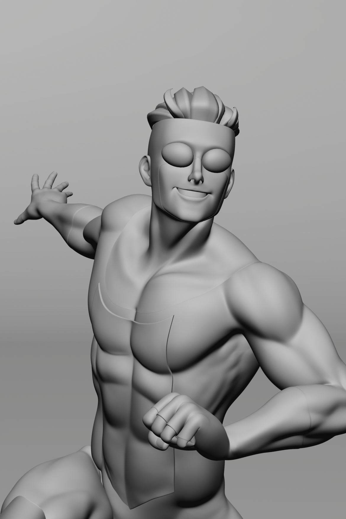 INVINCIBLE - 3D Model and Rig - Finished Projects - Blender Artists ...