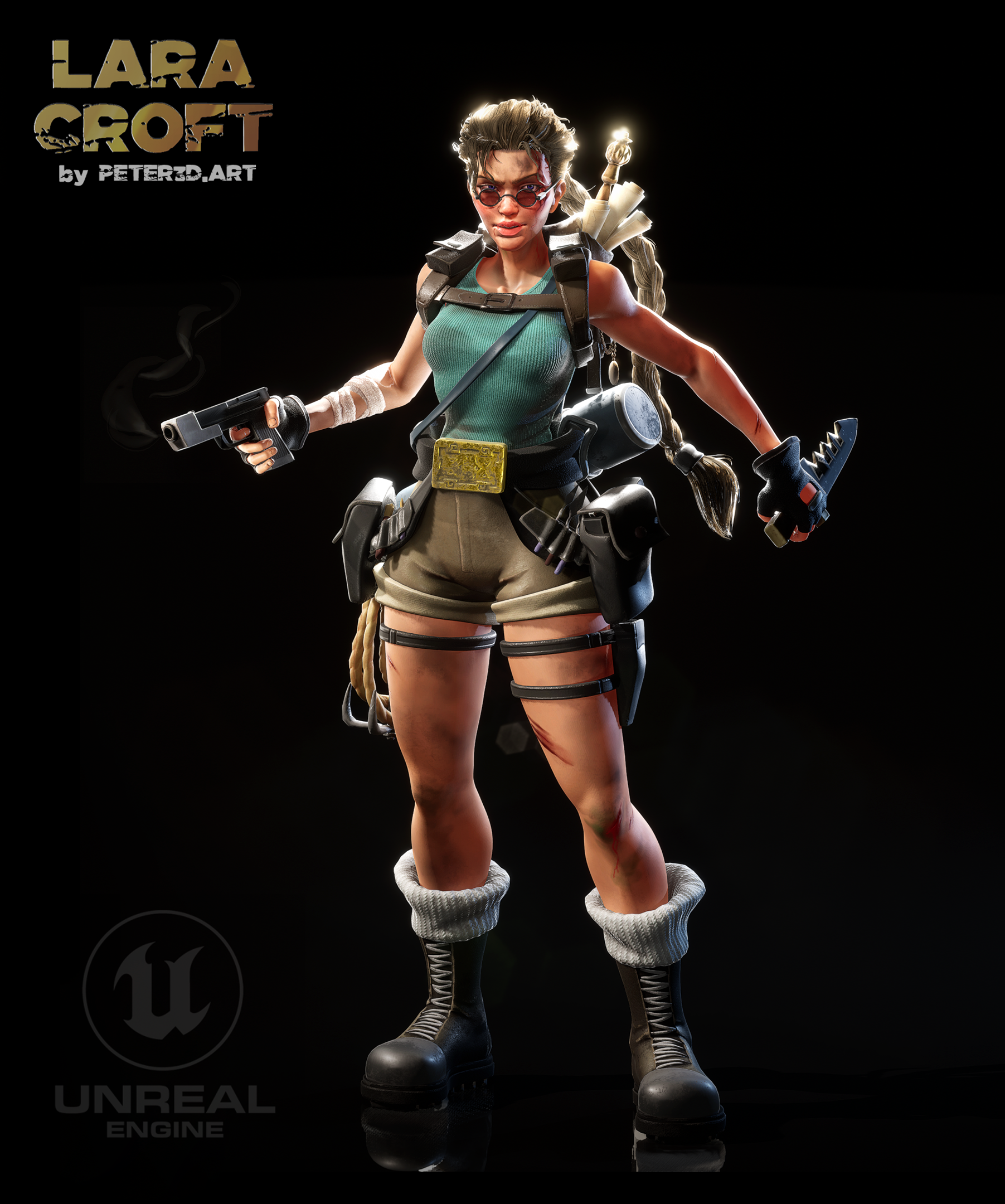 Free Blender Lara-Croft Models – Lara Croft Model – VYVVZC