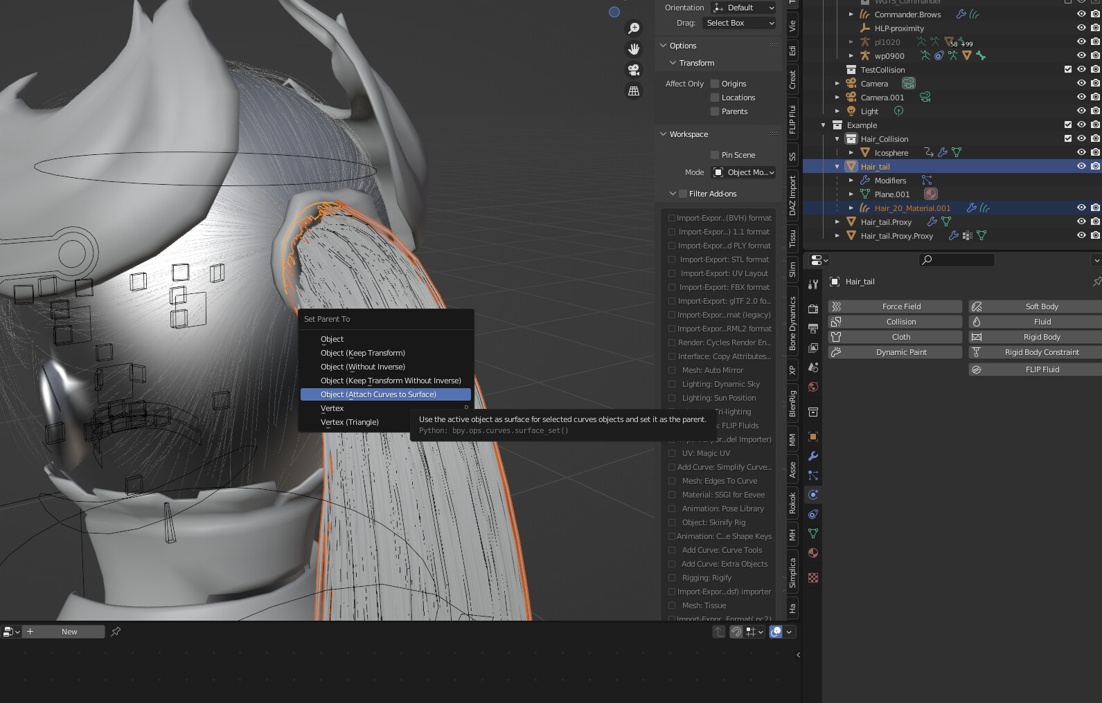 Rig and simulate Hair Curves on Blender  - Tutorials, Tips and Tricks -  Blender Artists Community