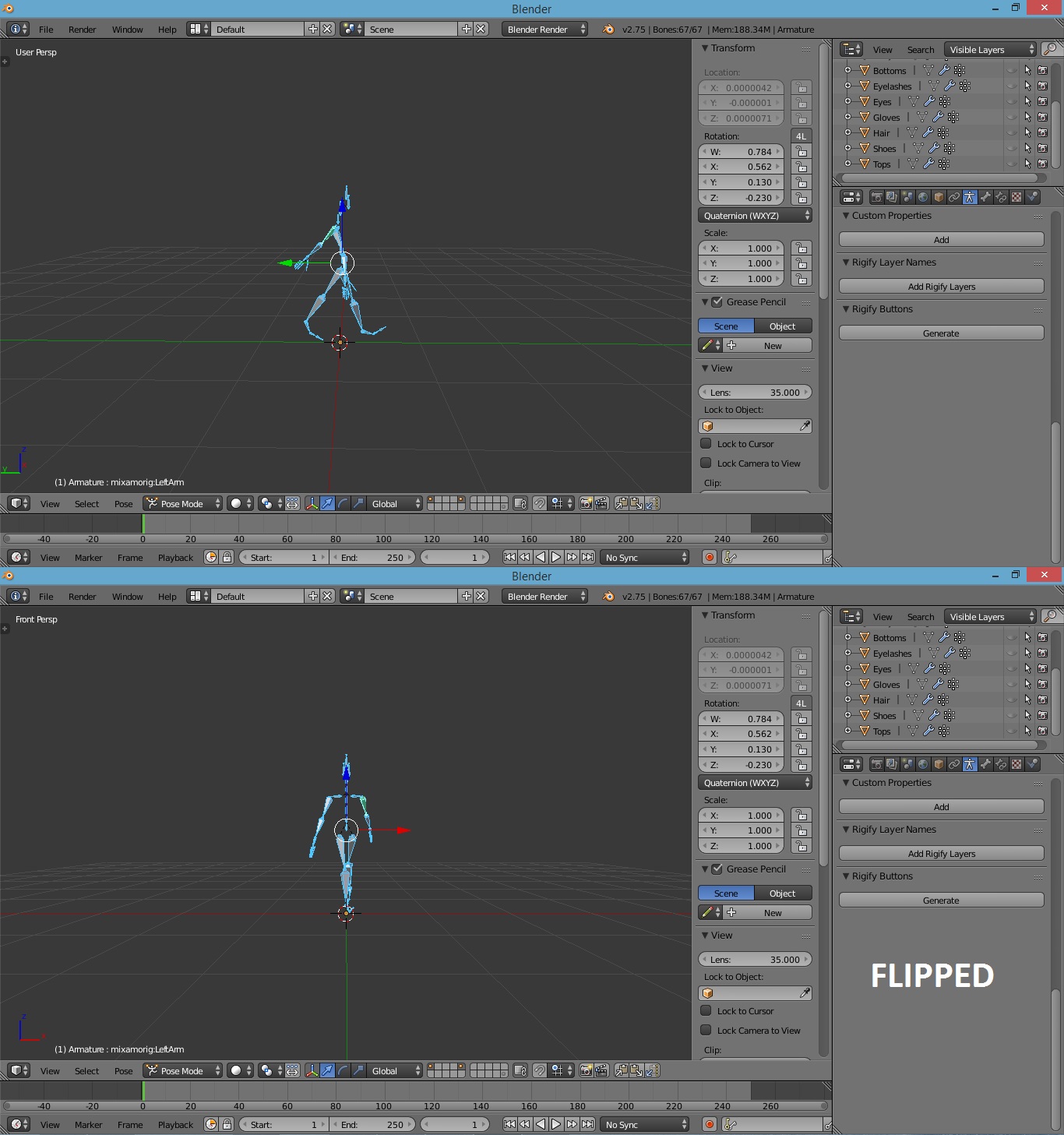 Can't reset pose position to rest position - Animation and Rigging - Blender  Artists Community