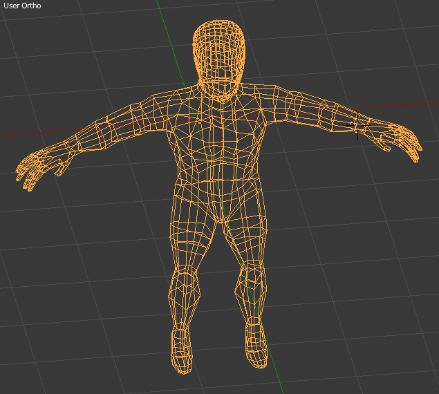 Intended game character -first Blender model ! - Works in Progress ...