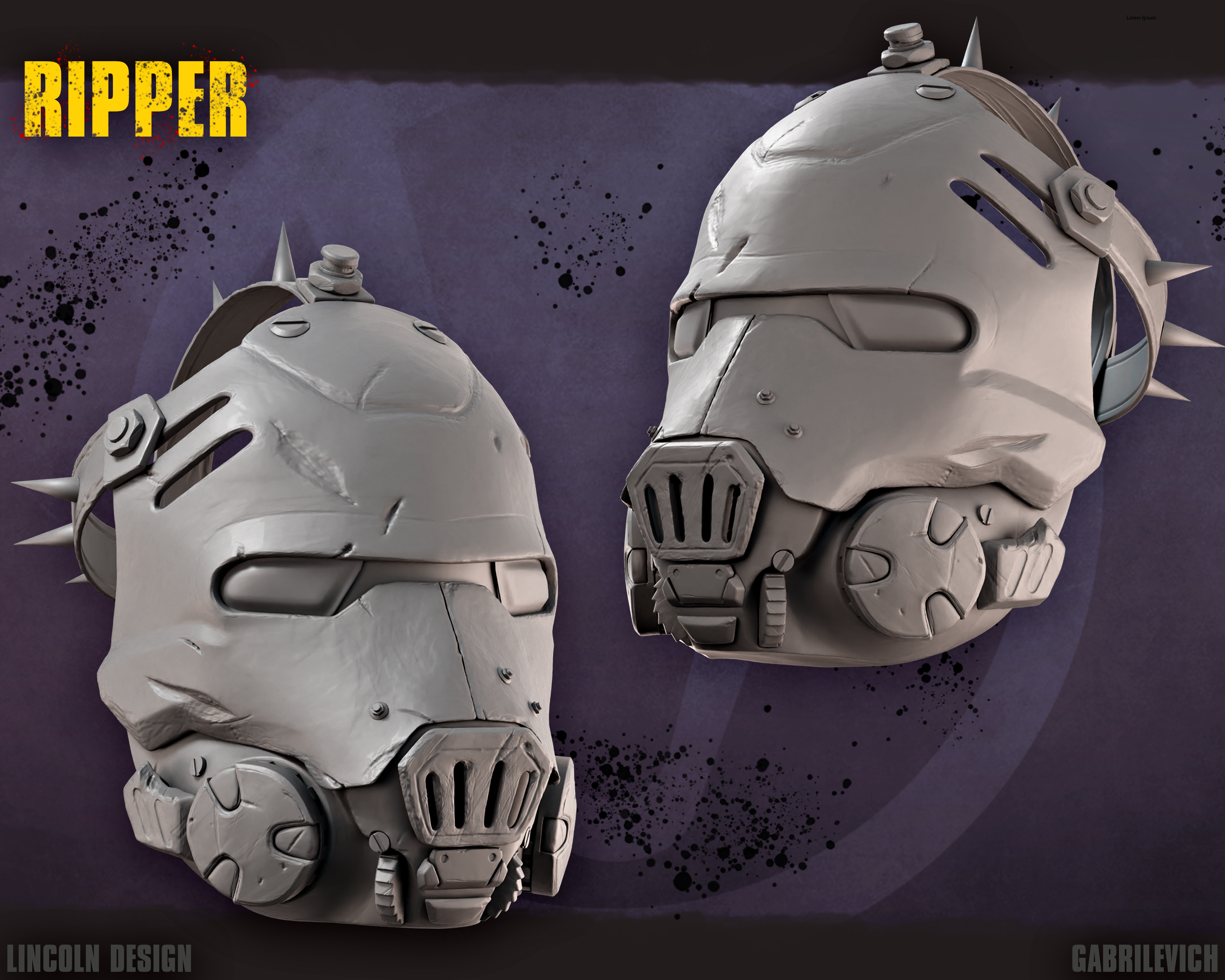 Borderlands 4 Ripper Psycho Mask - Blender - Finished Projects ...