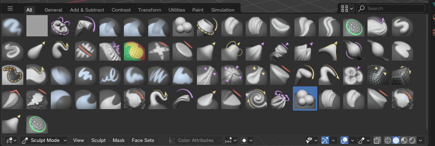 Sculpt brushes settings save - Basics & Interface - Blender Artists ...
