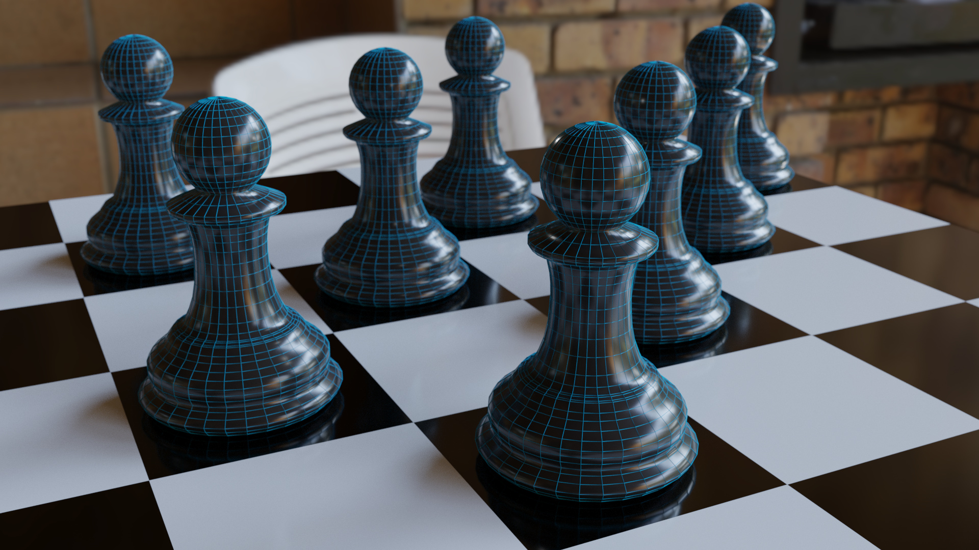 Chess Pieces (free Wallpaper) - Finished Projects - Blender Artists  Community