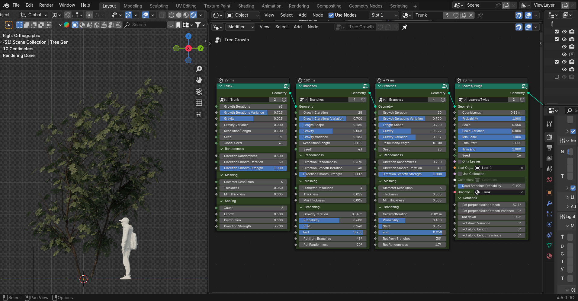 Tree Generator System - Works in Progress - Blender Artists Community