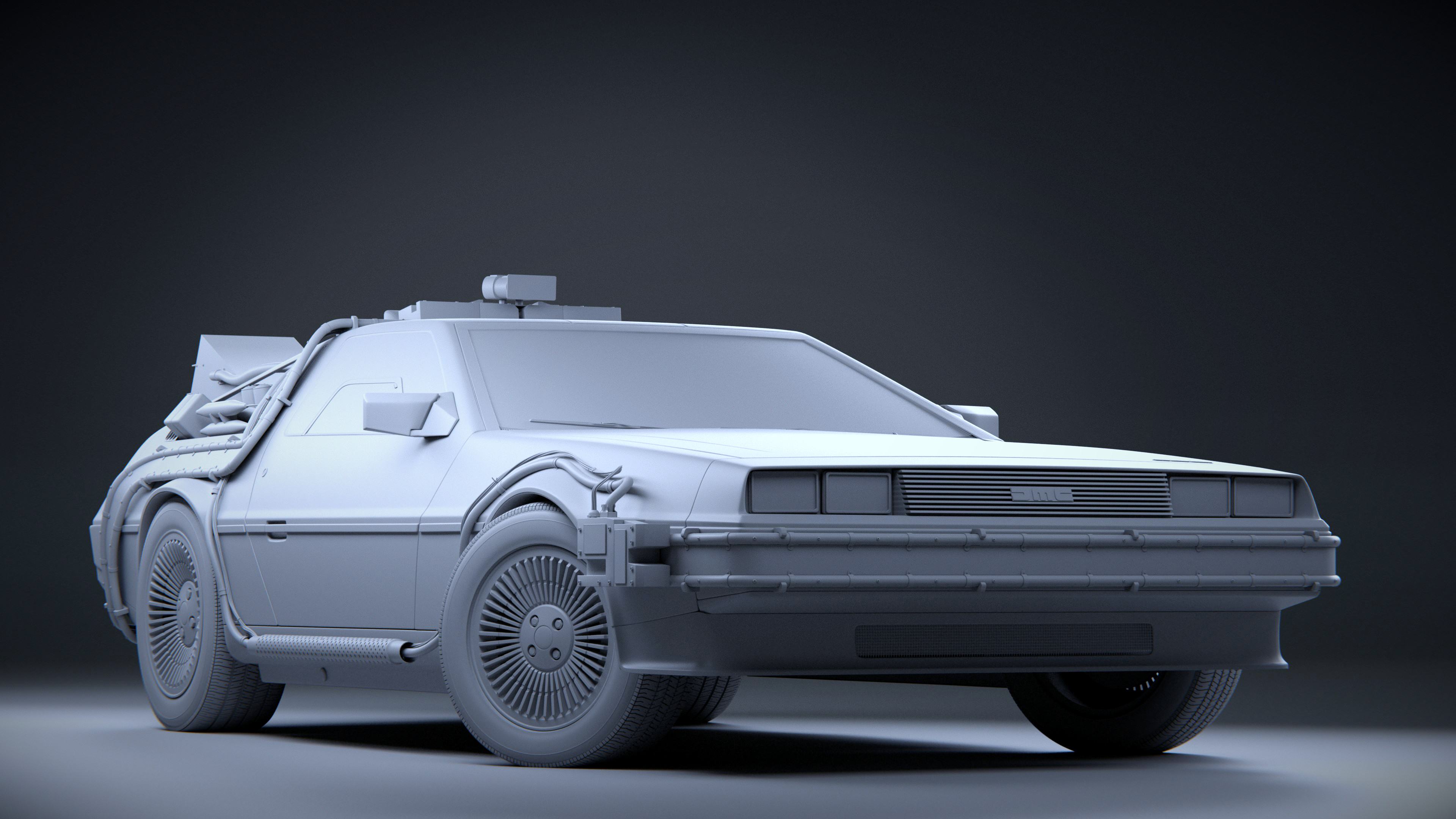 Back to the Future Delorean - Finished Projects - Blender Artists Community