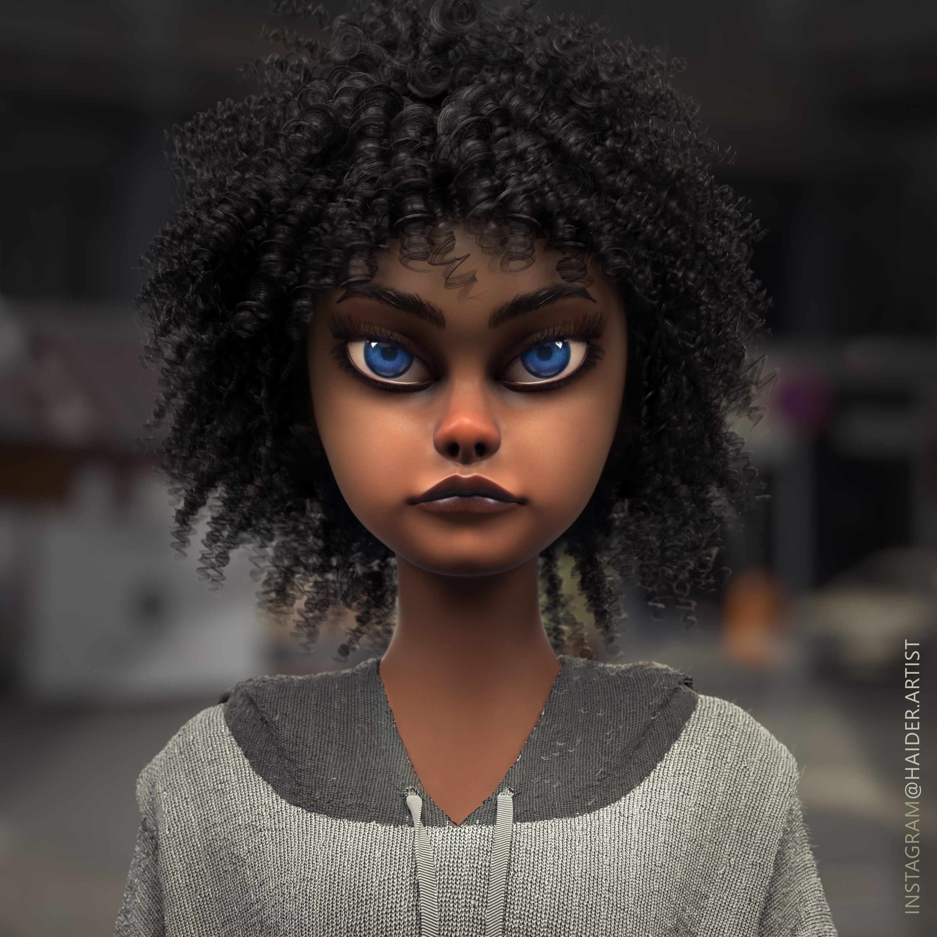 Curly ,Super Hero Character - Finished Projects - Blender Artists Community