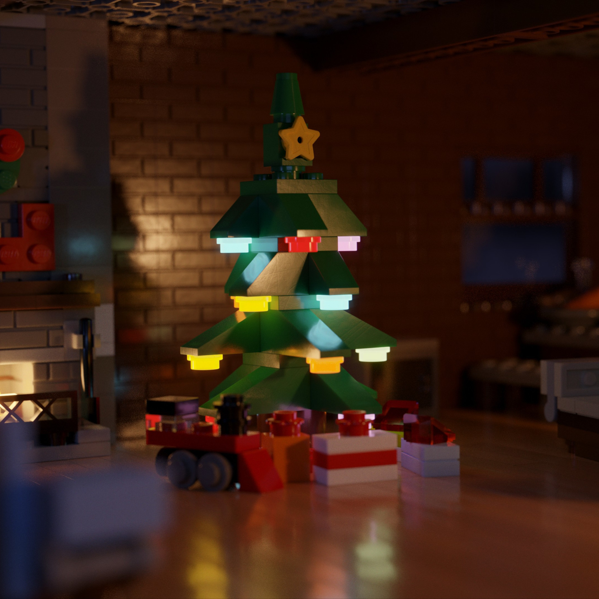 The LEGO Christmas tree 2022 is available now