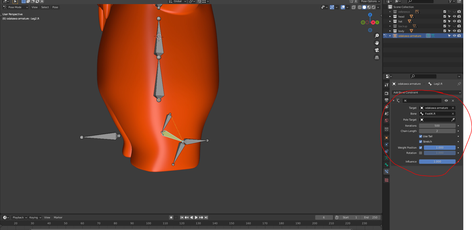 Help adding IK to leg - Animation and Rigging - Blender Artists Community