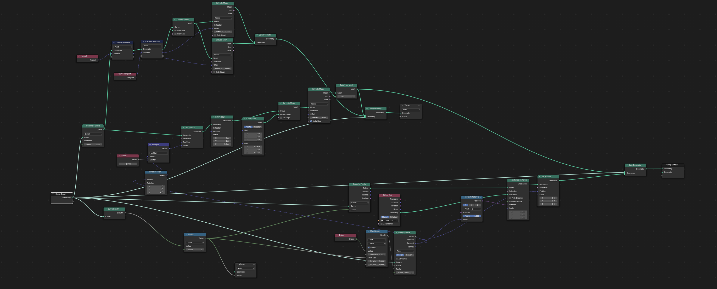 3D Curve offset - Modeling - Blender Artists Community