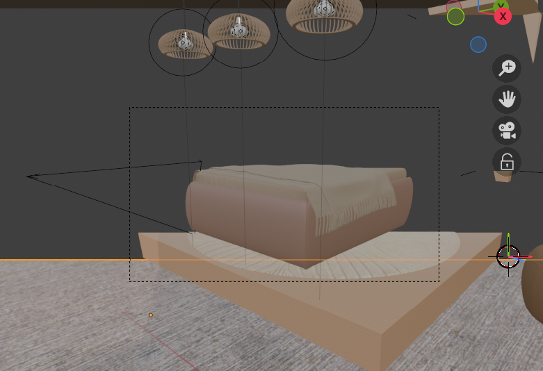 Models and spots not visible on a camera / render - Lighting and ...