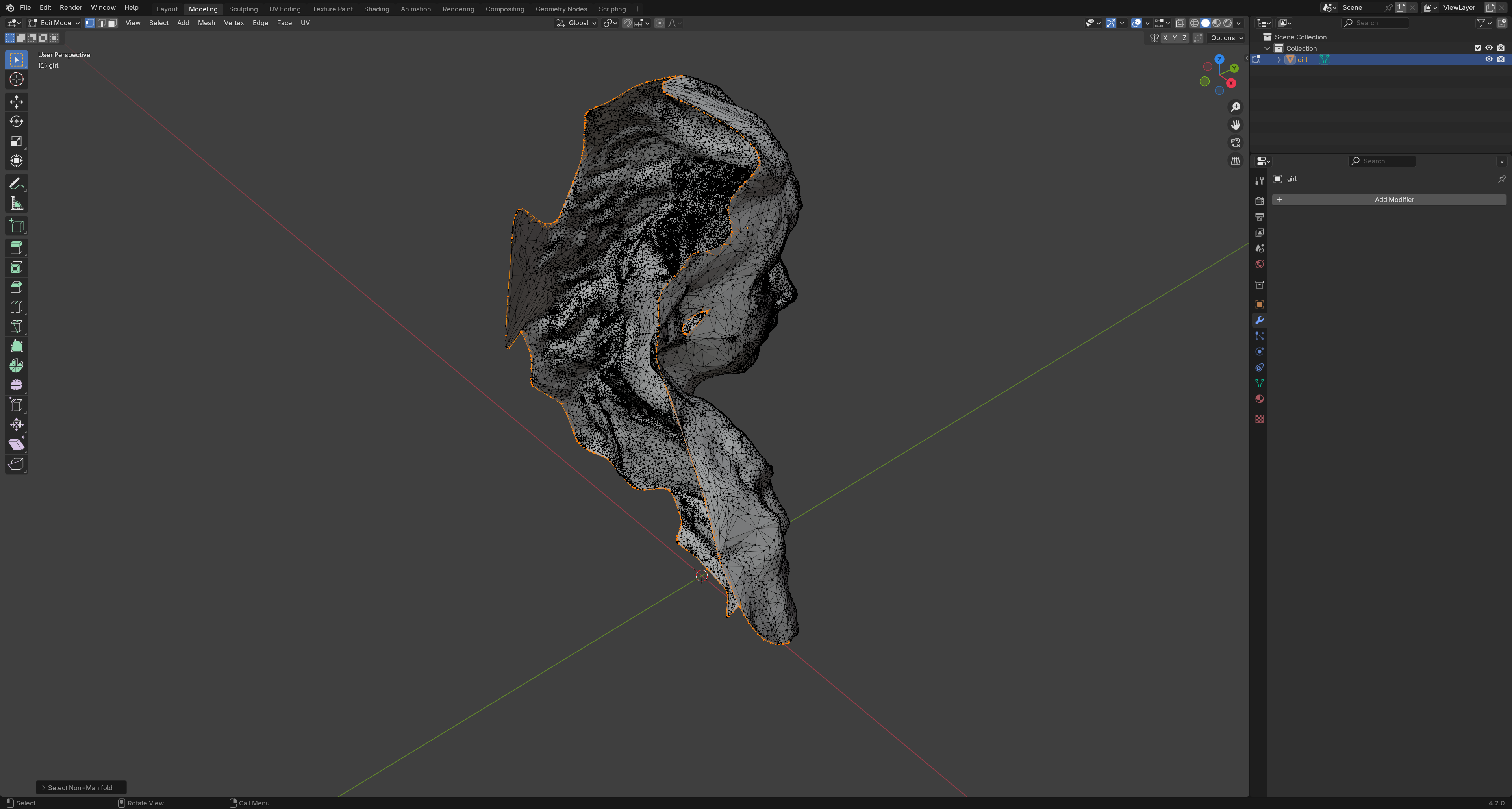Closing a complex shell scan - Modeling - Blender Artists Community