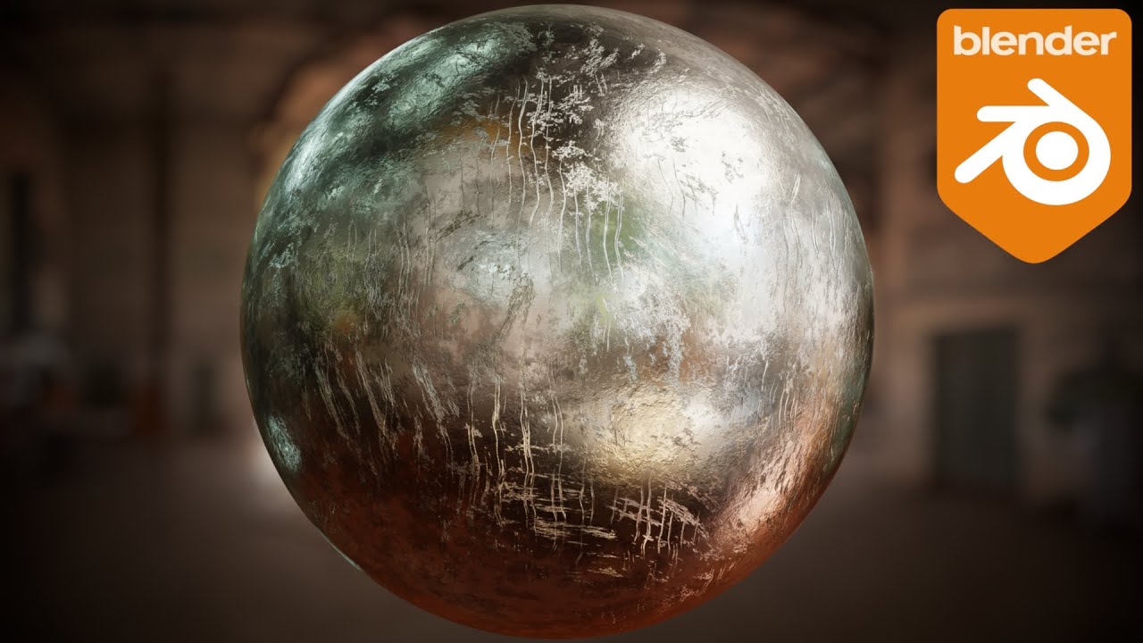 Procedural Scratched Metal Blender Tutorial Tutorials Tips And