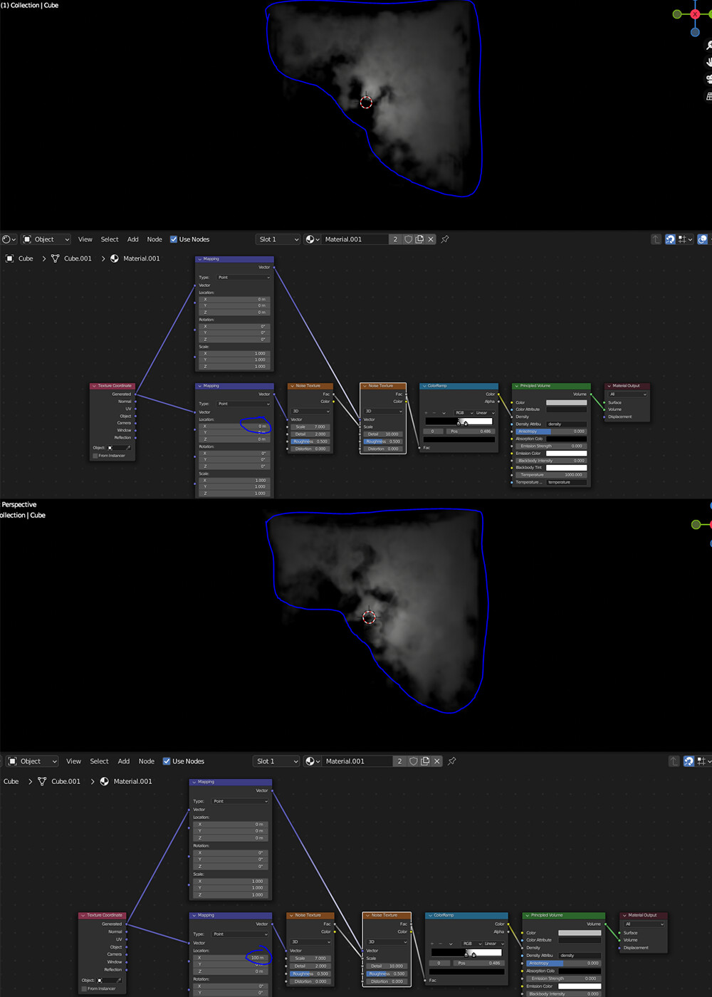 Changing Location Of Noise Texture Without Distortion - Materials And ...