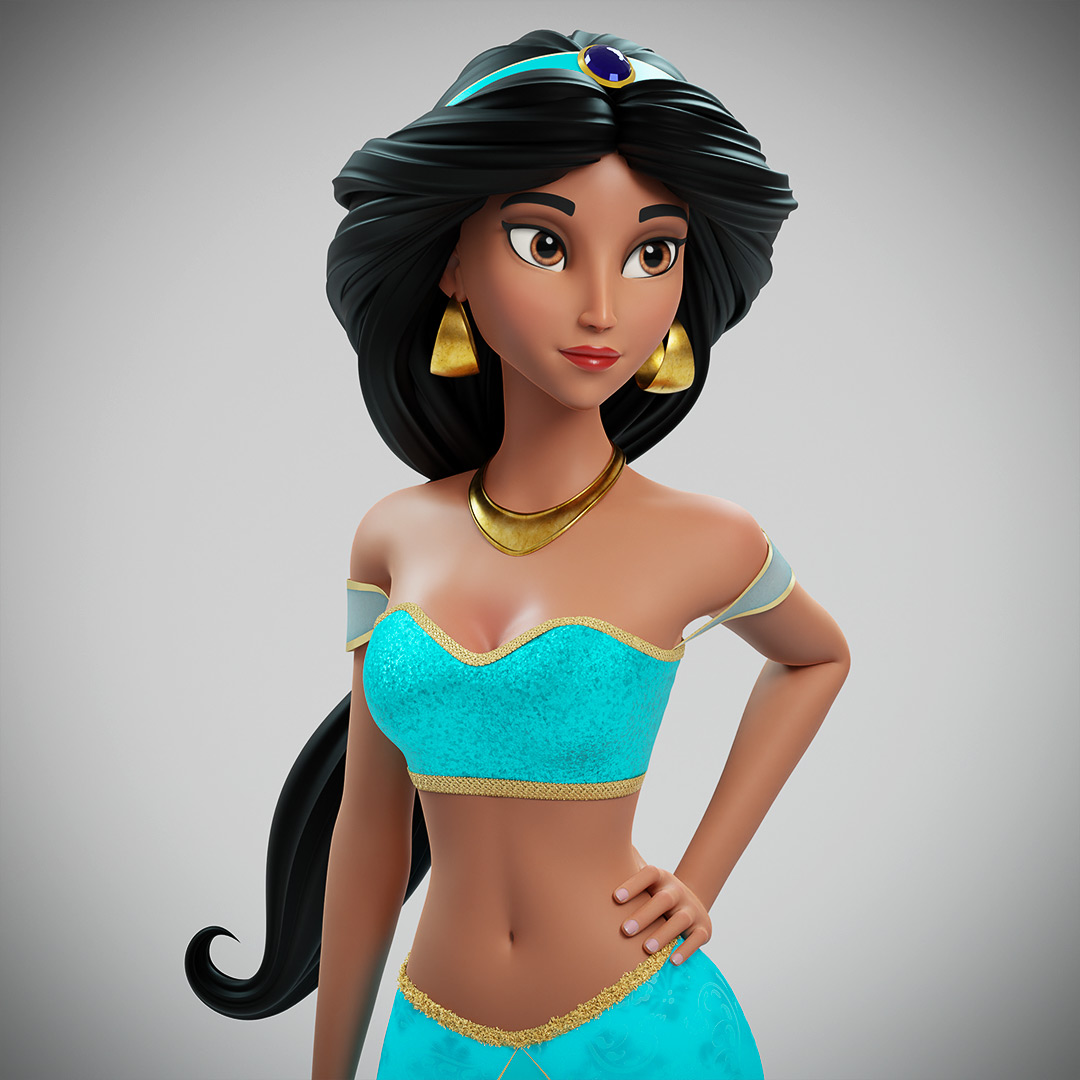 Princess Jasmine - Finished Projects - Blender Artists Community
