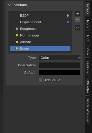 Changing order of group sockets - Materials and Textures - Blender ...