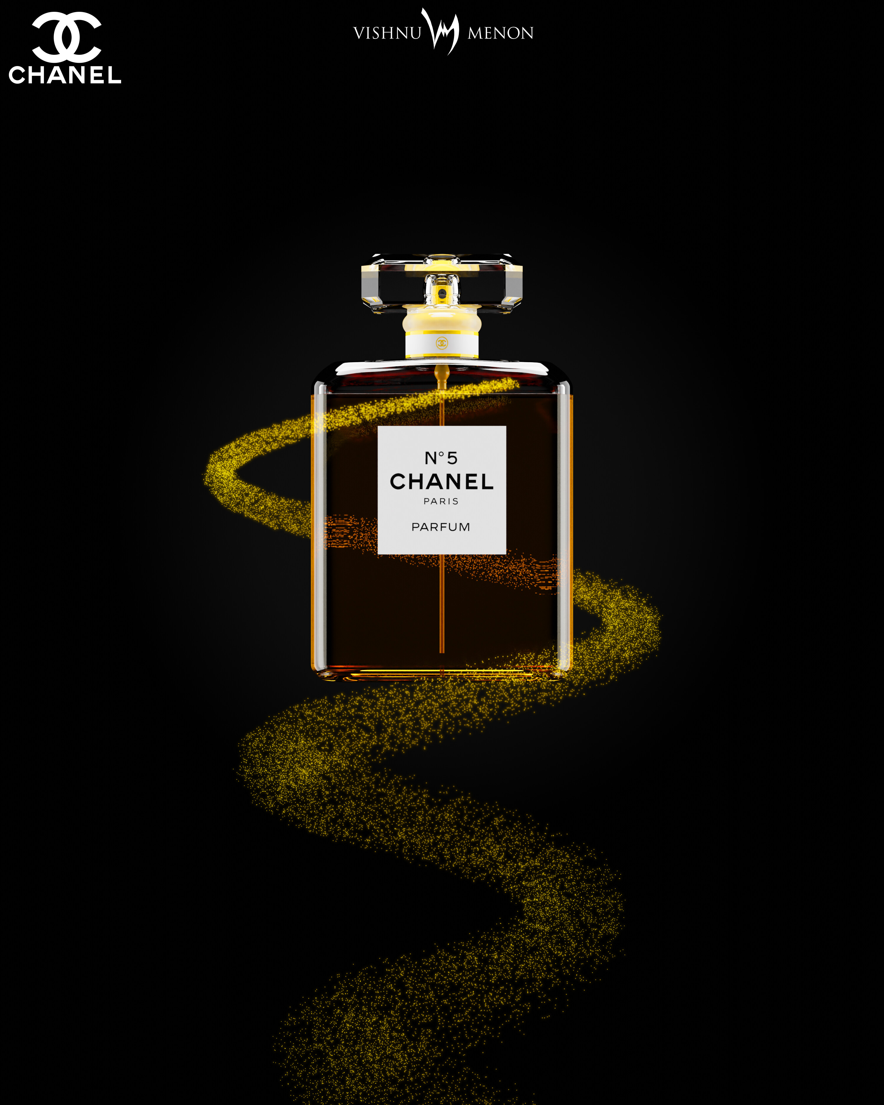 Chanel perfume product render - Finished Projects - Blender