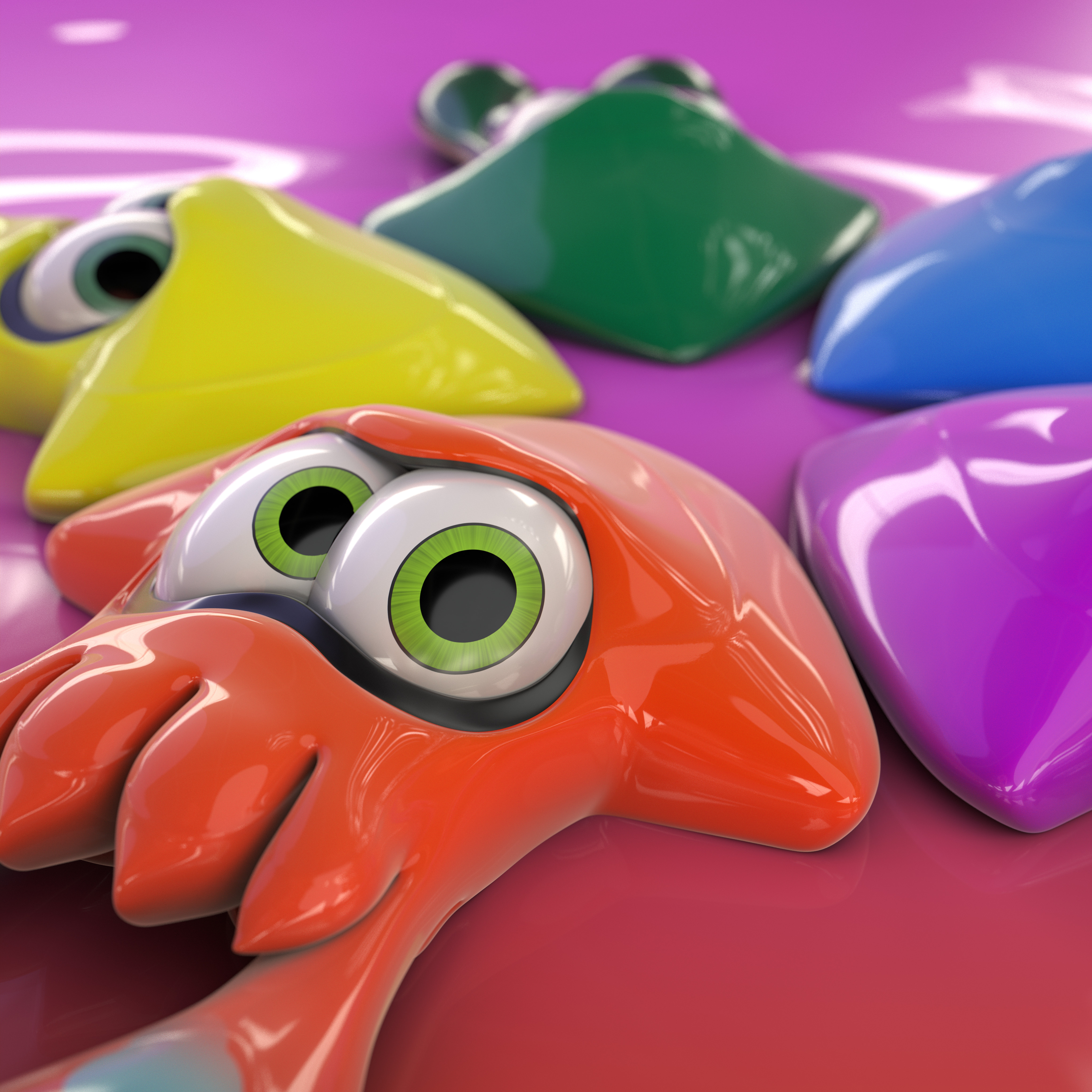 Inkling, swim form - Finished Projects - Blender Artists Community