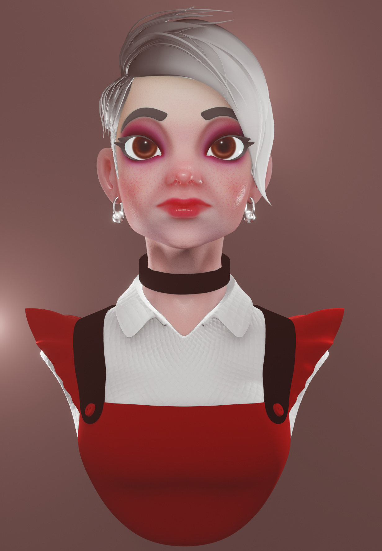 Blenders Maids Beautiful Girl Finished Projects Blender Artists