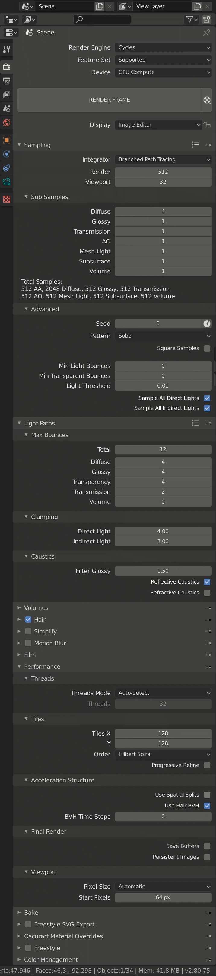 [CYCLES] Render takes long, how can I optimize? - Lighting and ...