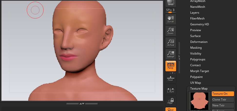export obj from zbrush
