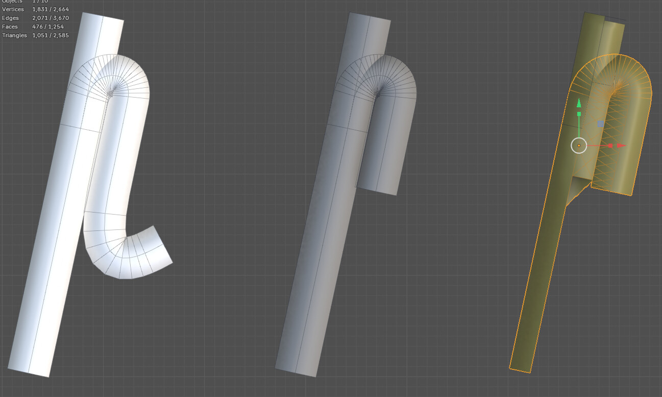 Tubes to mesh, internal bad geometry - Modeling - Blender Artists Community