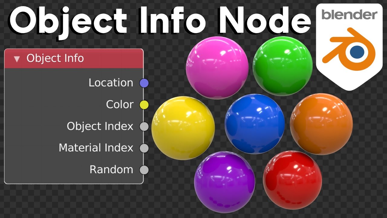 generate-random-colors-with-object-info-node-blender-tutorial-tutorials-tips-and-tricks