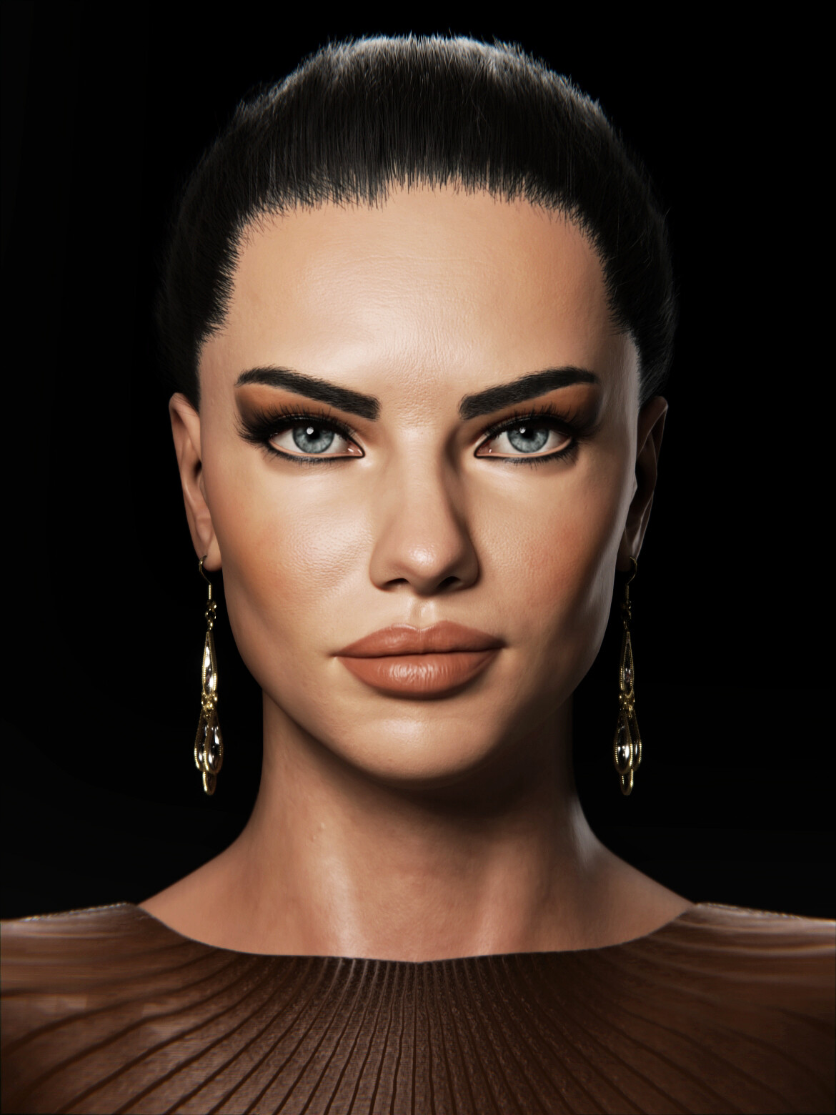 Adriana Lima 3d Portrait - Finished Projects - Blender Artists Community