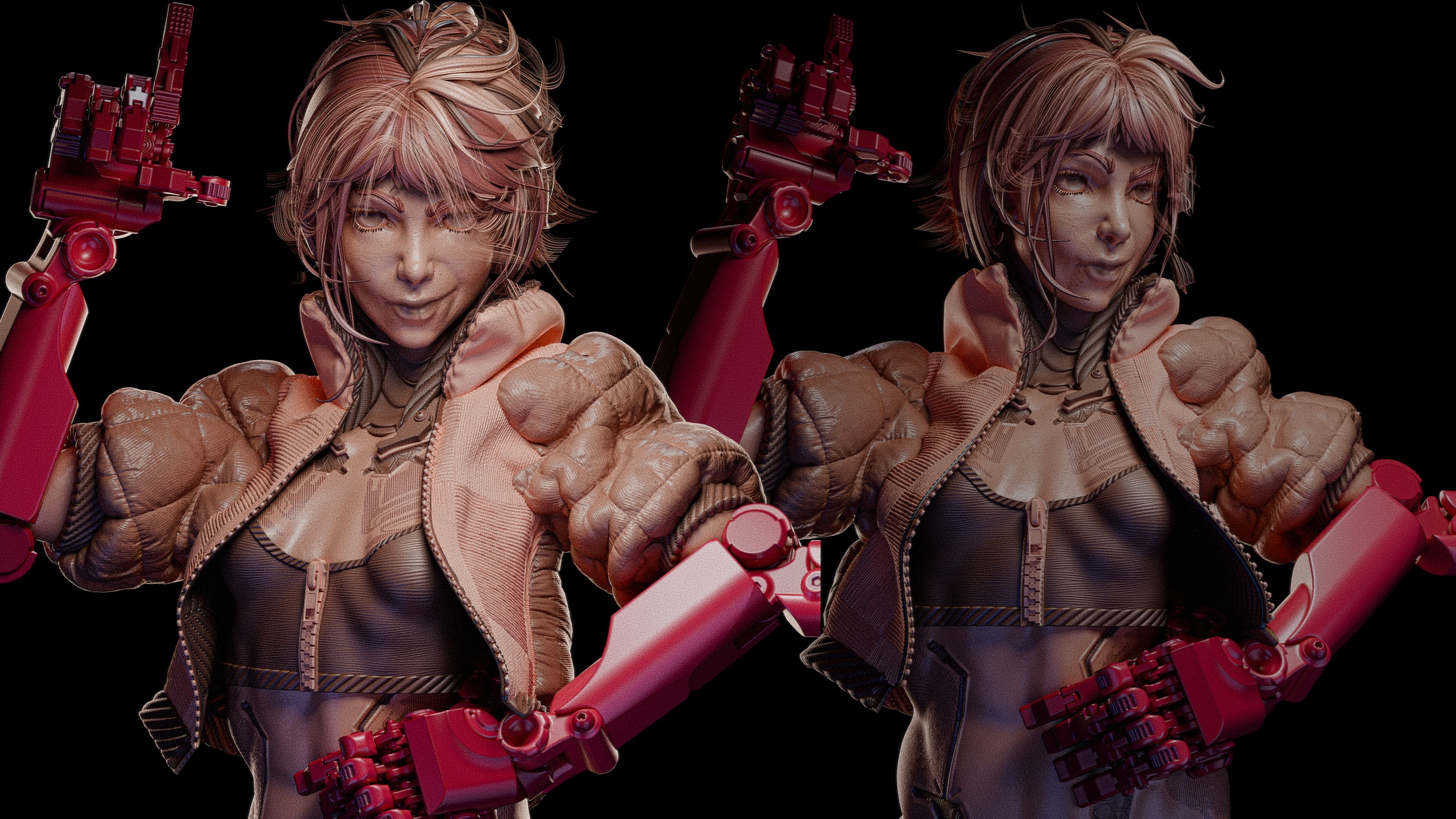 Handless Girl - Finished Projects - Blender Artists Community