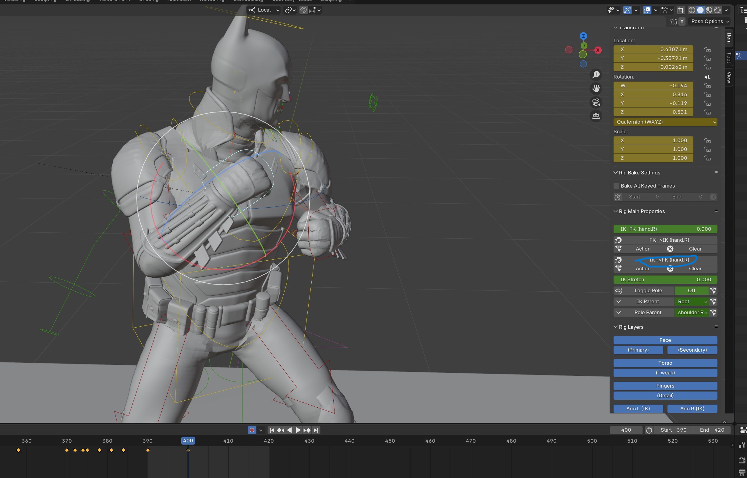 Ik to Fk switch in riigify - Animation and Rigging - Blender Artists ...