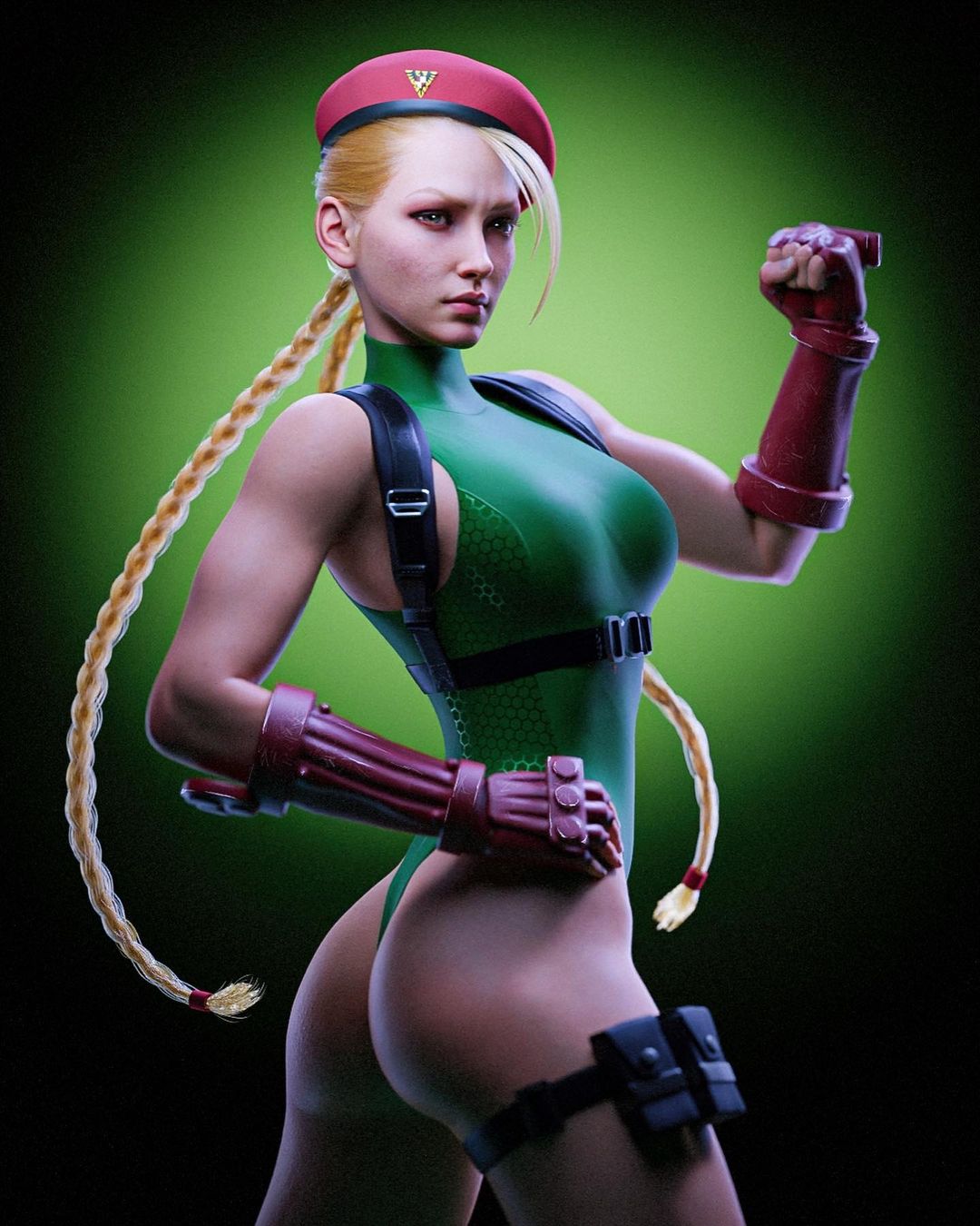 3D artist creates breathtaking artwork of Street Fighter gals