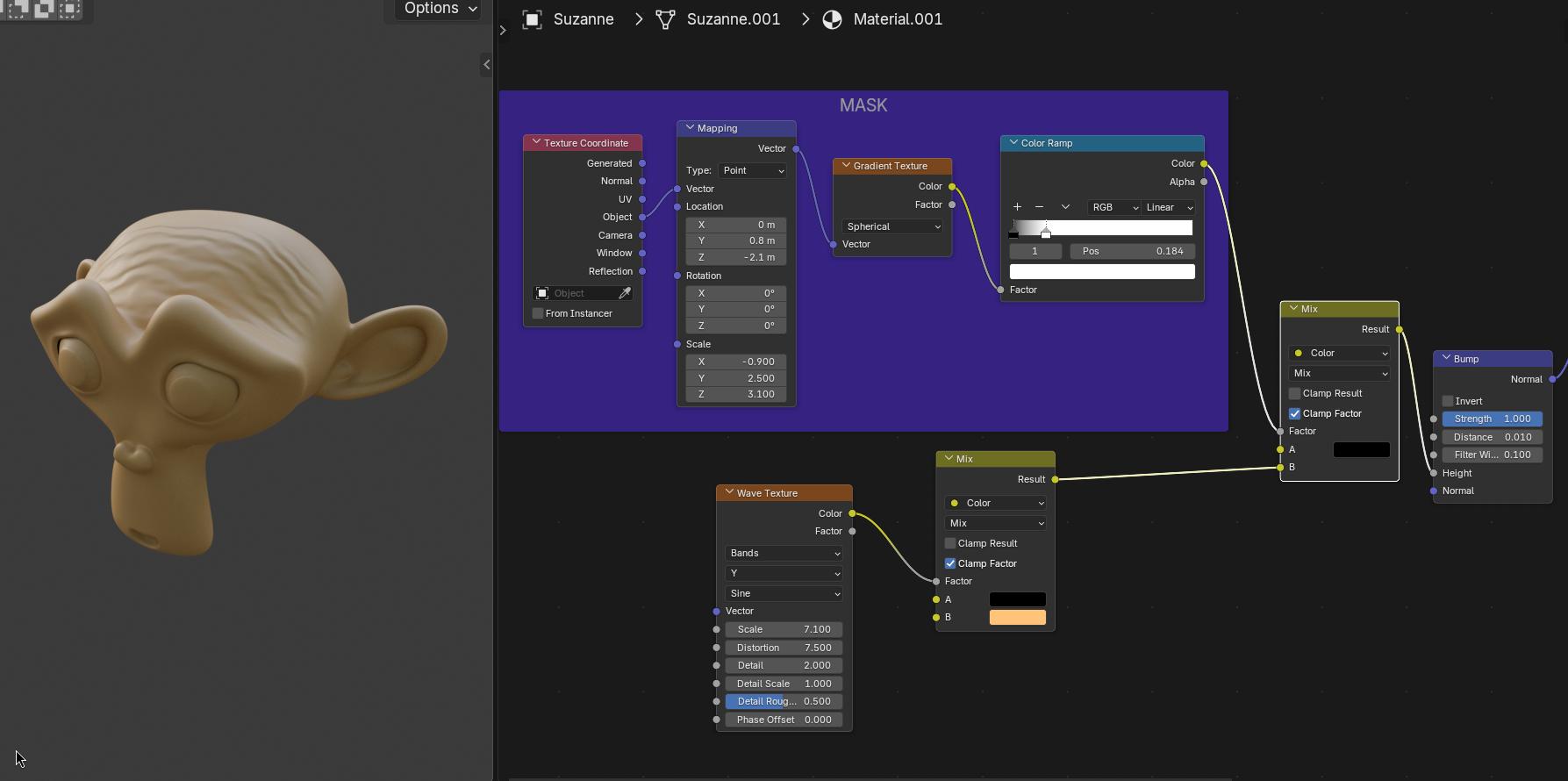 Is it possible to control the position of a procedural texture on a ...