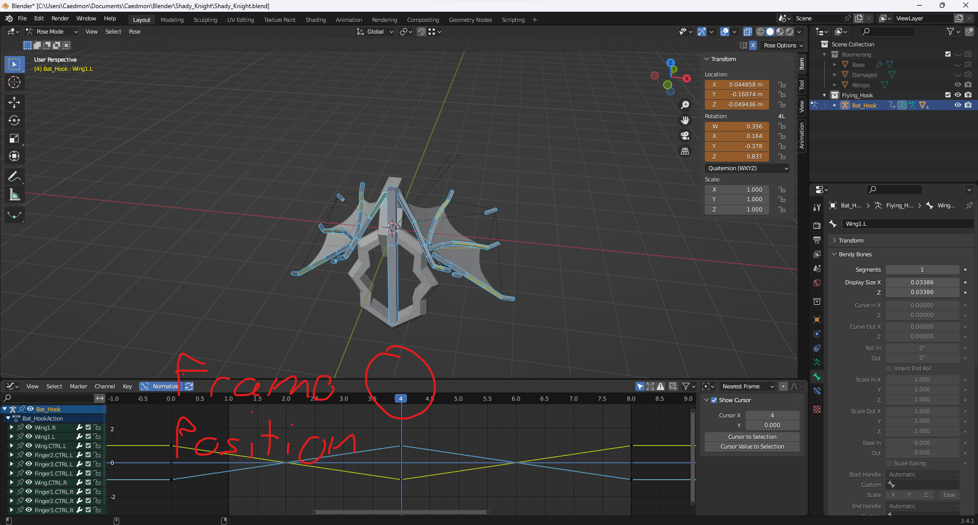 Armature Animations not reaching the peak of their keyframe - Animation ...