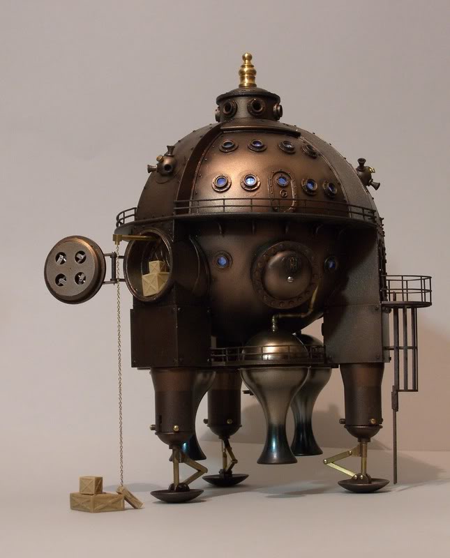 WIP - Steampunk Orb Spaceship - Works in Progress - Blender Artists ...