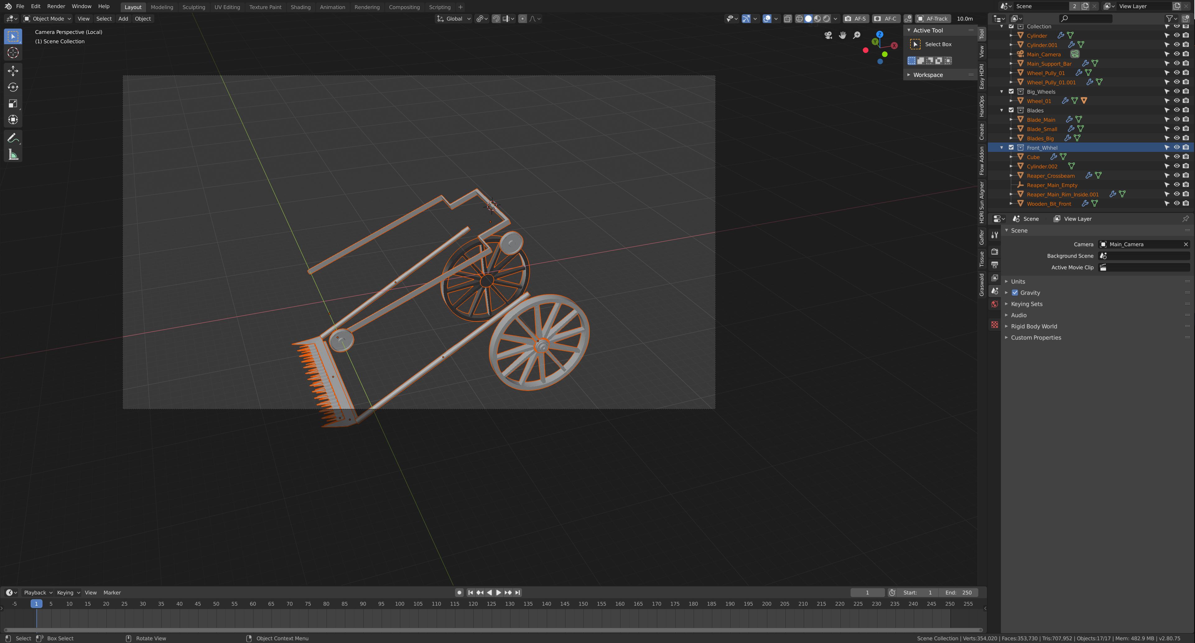 Objects not showing up in different workspace layouts - Basics ...