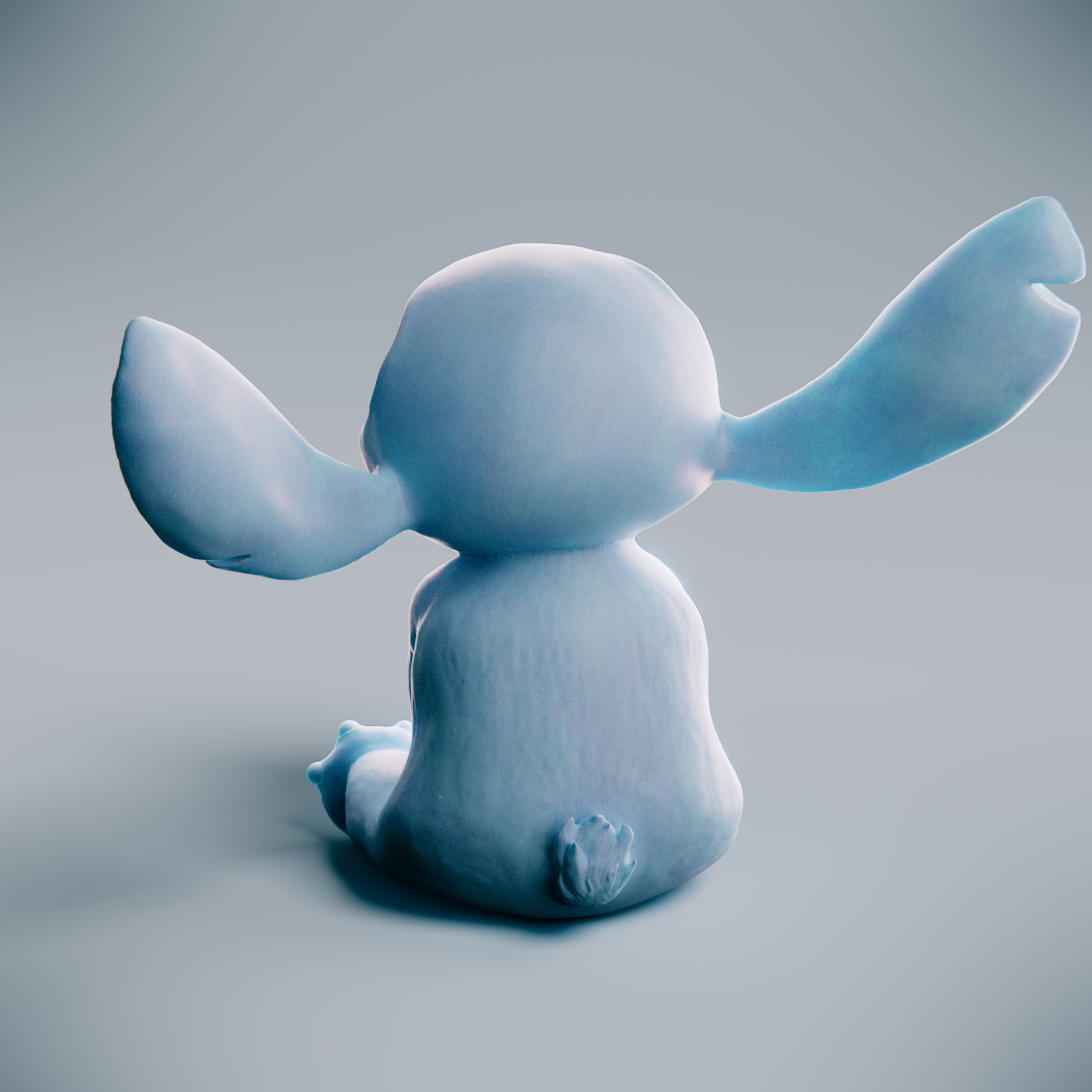Stitch 3d Print Free Download Finished Projects Blender