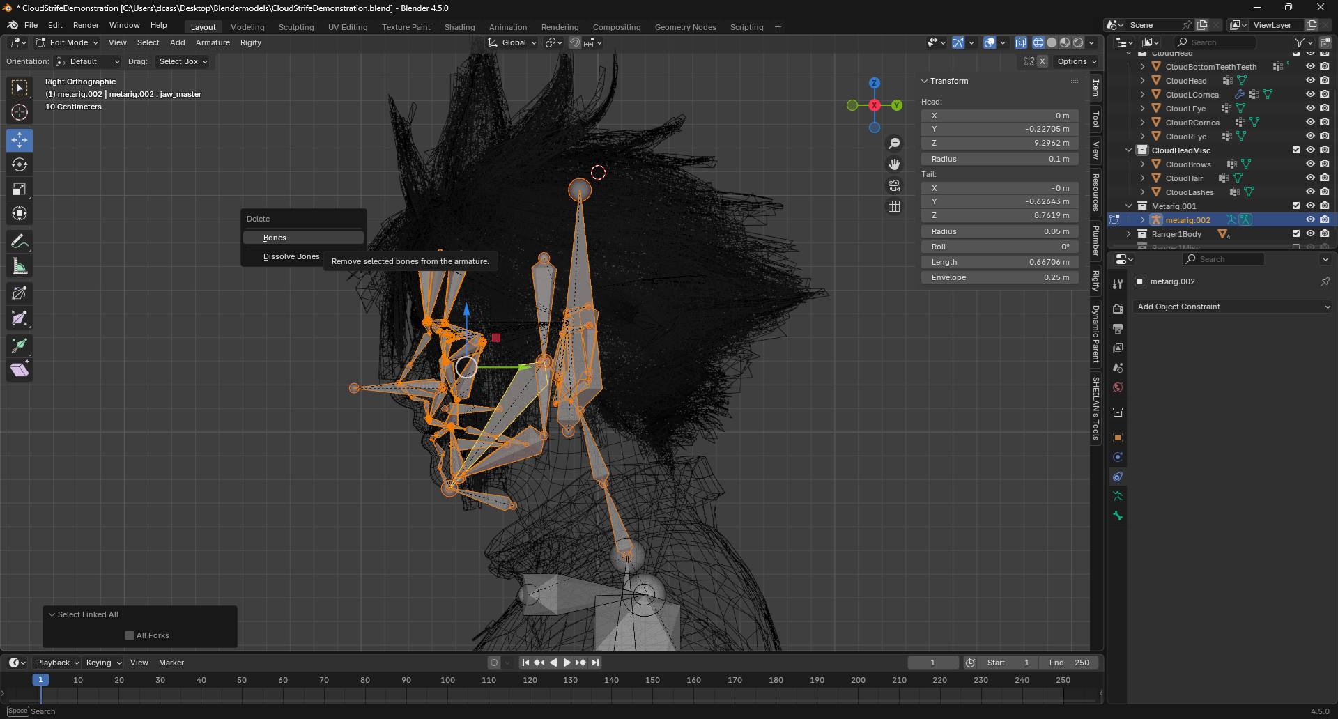 New method of how to place rigged 3d heads on rigged 3d bodies- rigify ...