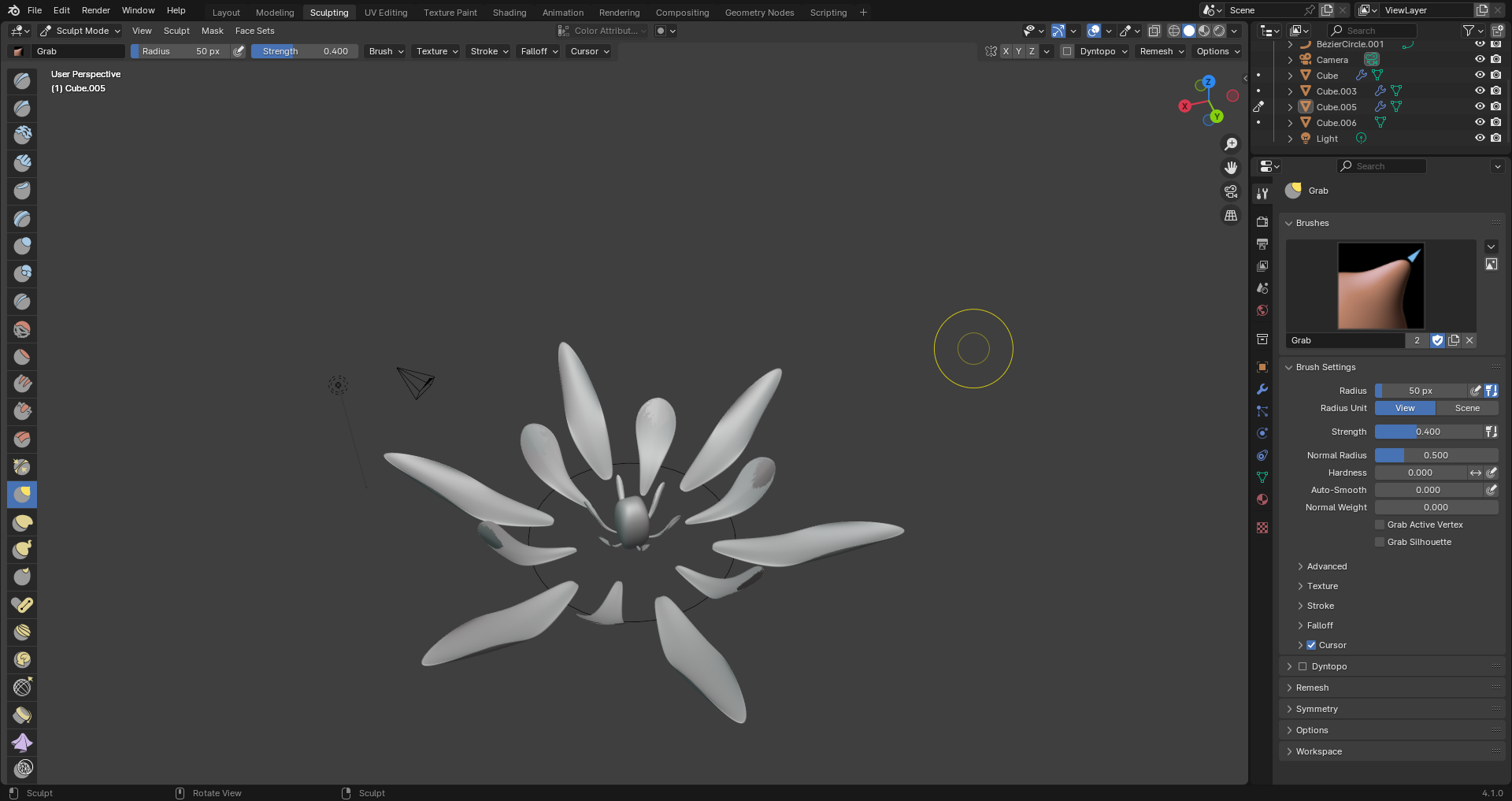 Cannot sculpt for some reason - Modeling - Blender Artists Community