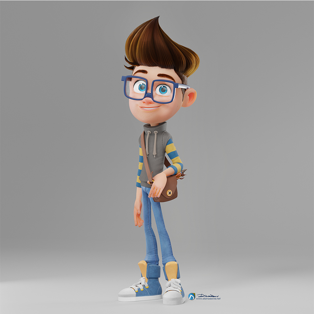 3D Character - Milo - Finished Projects - Blender Artists