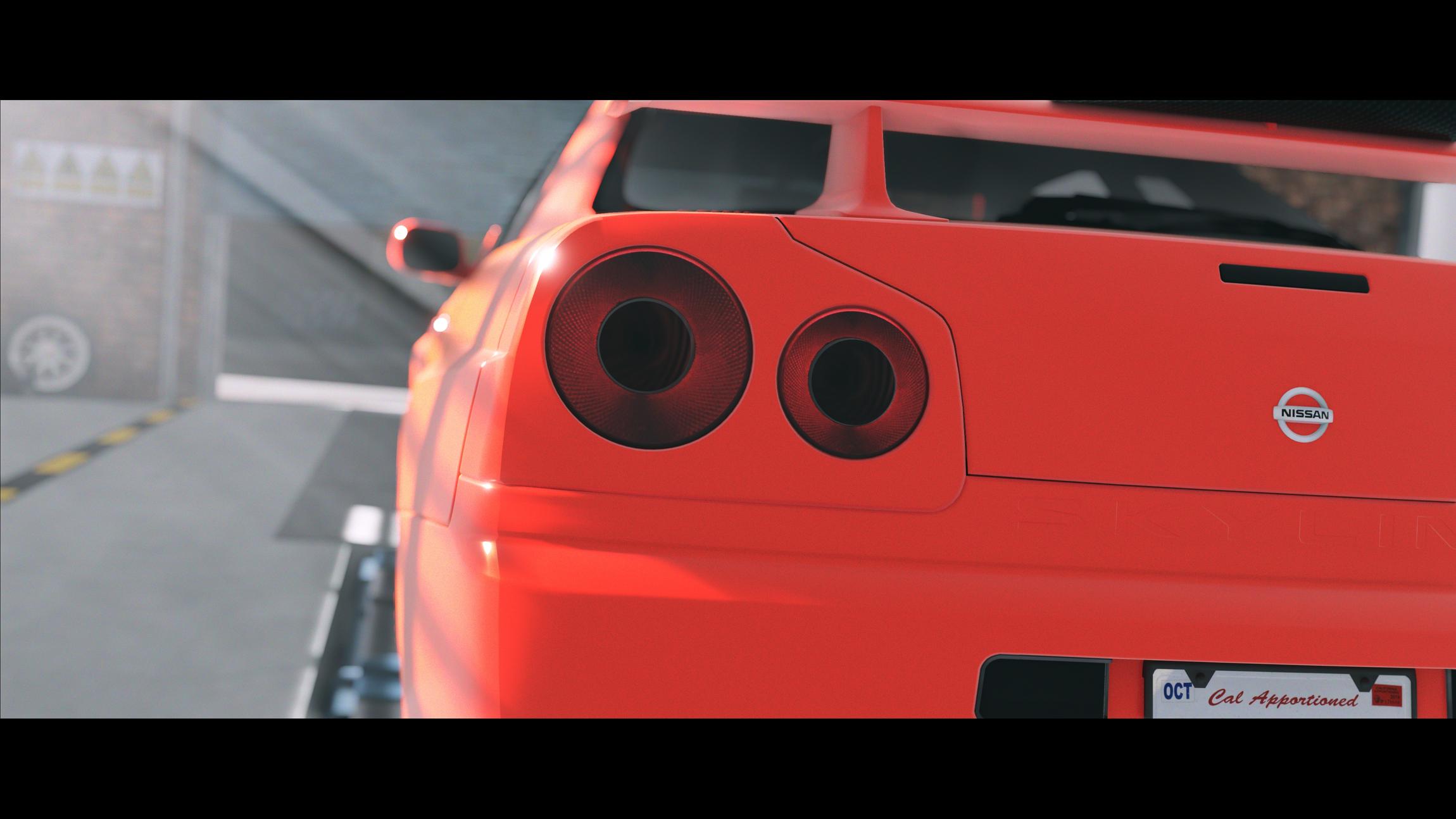 Blender EEVEE - Nissan Skyline GT-R R34 - Finished Projects - Blender ...