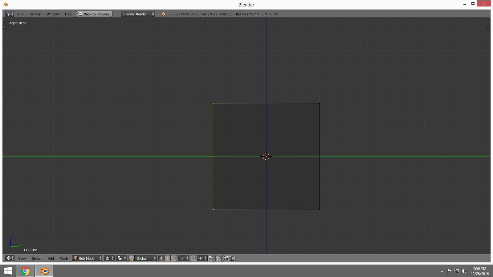 How Do I Add A Vertex Between Two Selected Edges When There s No Face