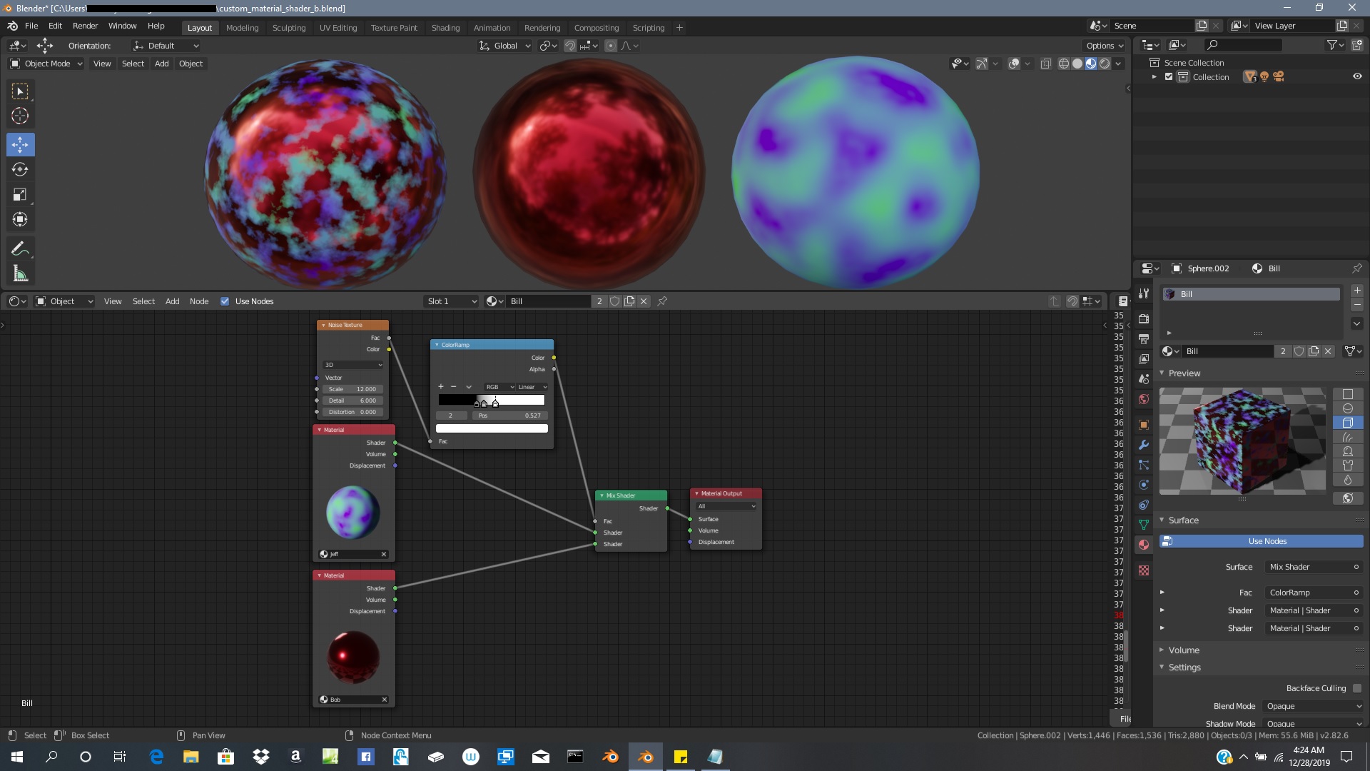 How to blend between materials? - Materials and Textures - Blender ...