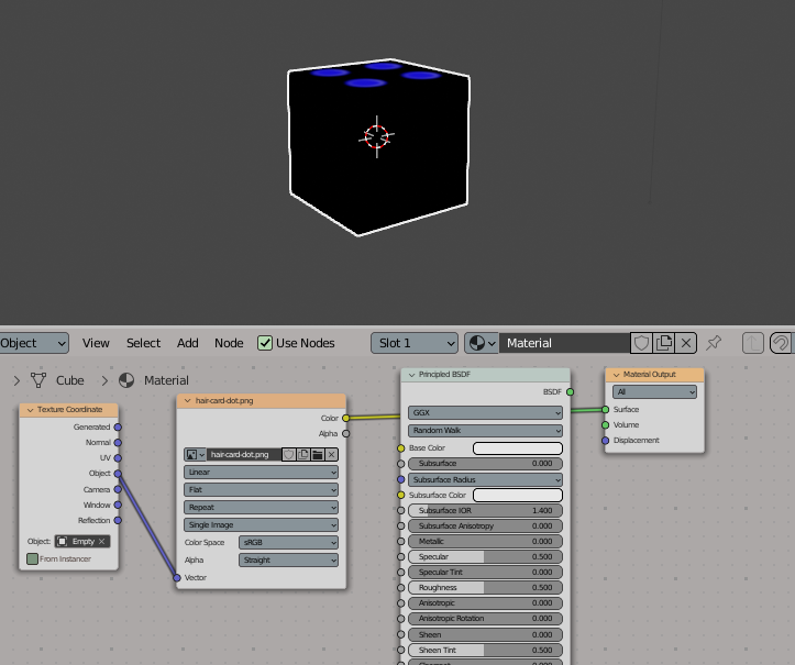 Dots fur and hair planes? Planes UV unwrap - Materials and Textures ...