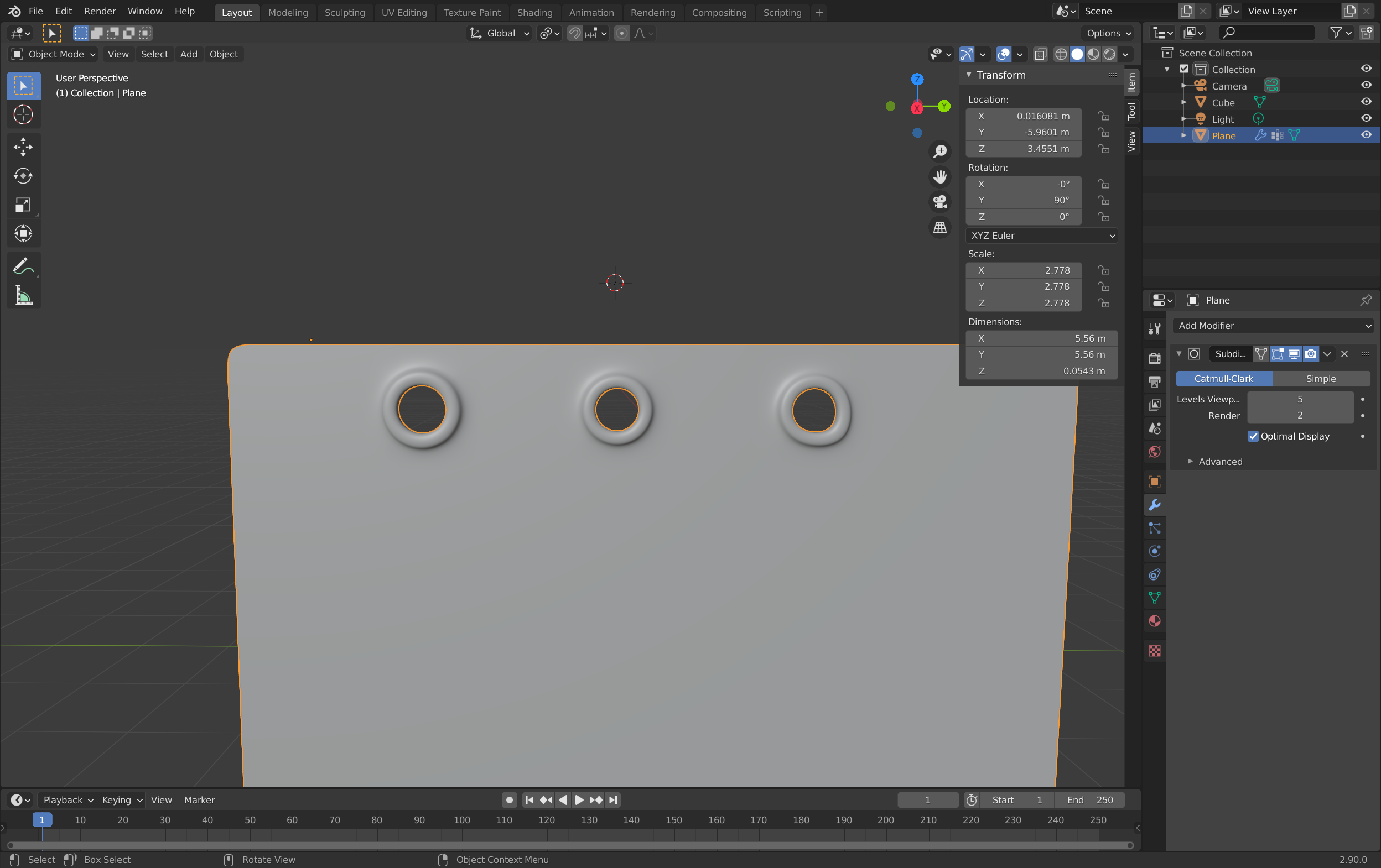 How do you model curtain eyelets in blender?( eyelets on curtain) -  Tutorials, Tips and Tricks - Blender Artists Community