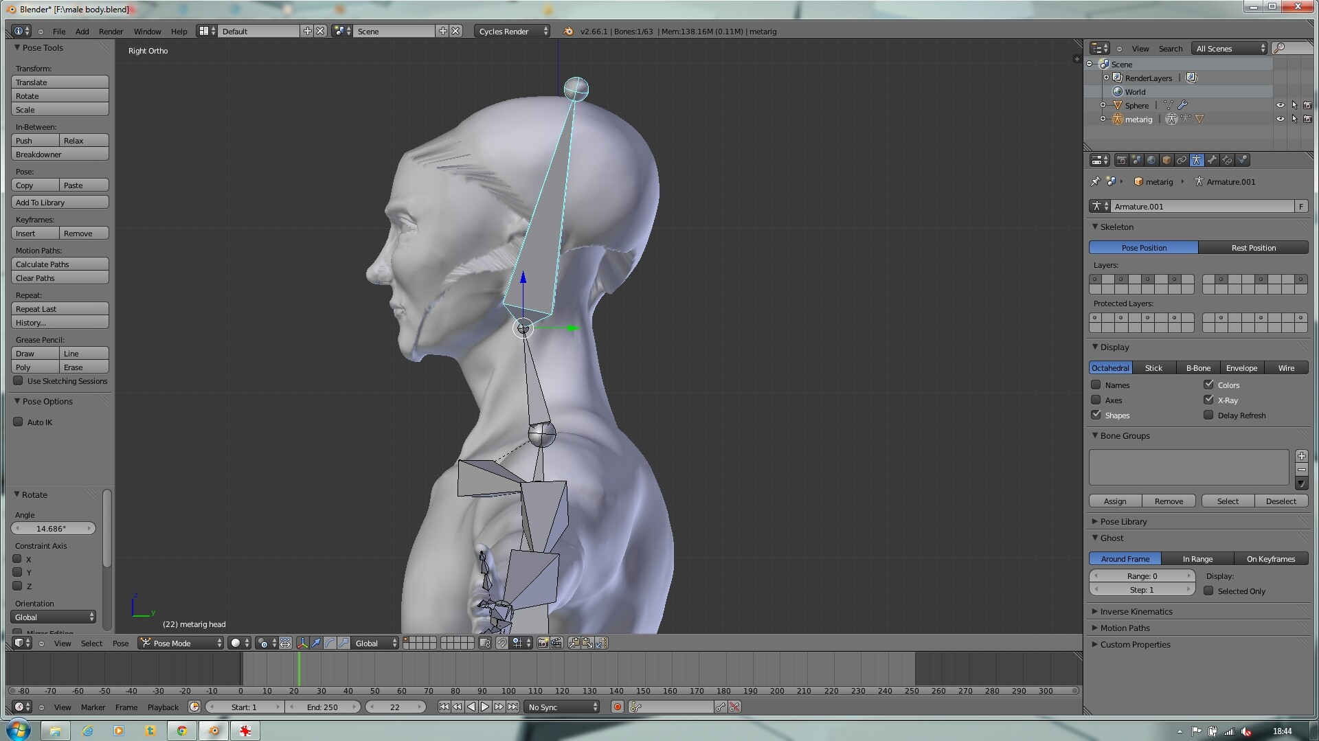 my character's face won't move - Animation and Rigging - Blender ...