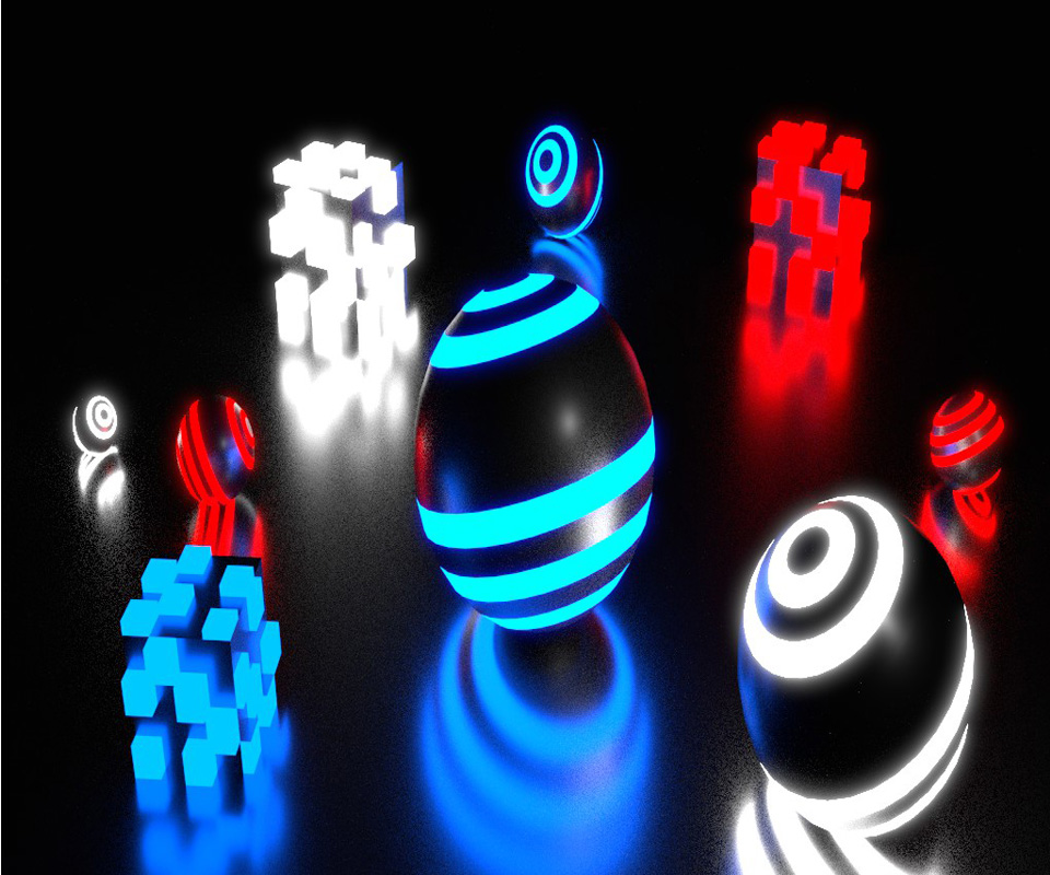 Neon spheres - Finished Projects - Blender Artists Community