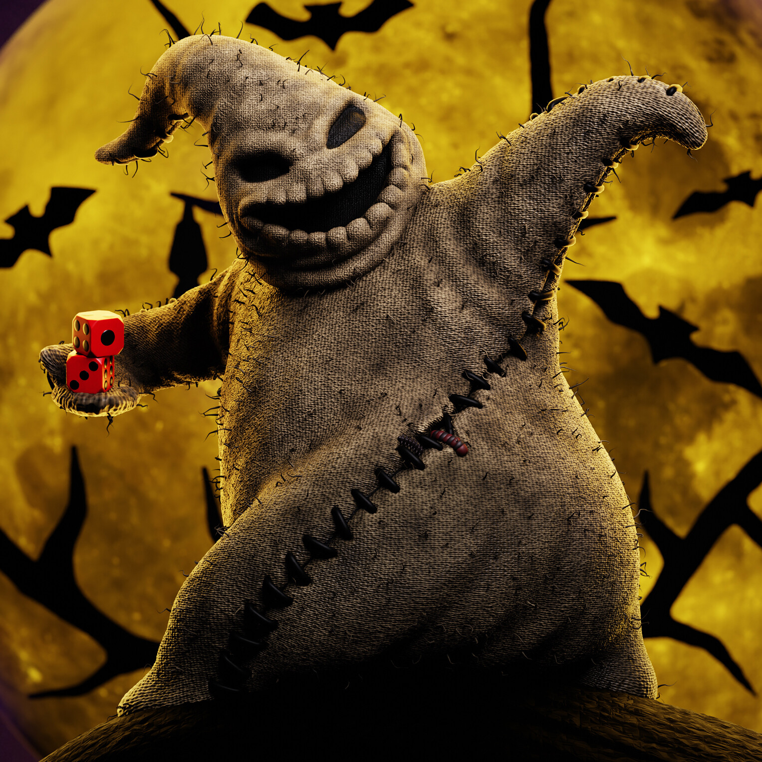 Oogie Boogie - Finished Projects - Blender Artists Community